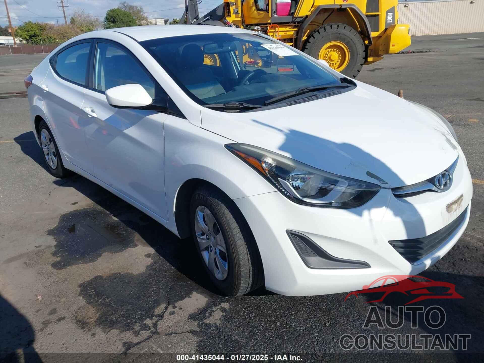 HYUNDAI ELANTRA 2016 - 5NPDH4AE8GH666967