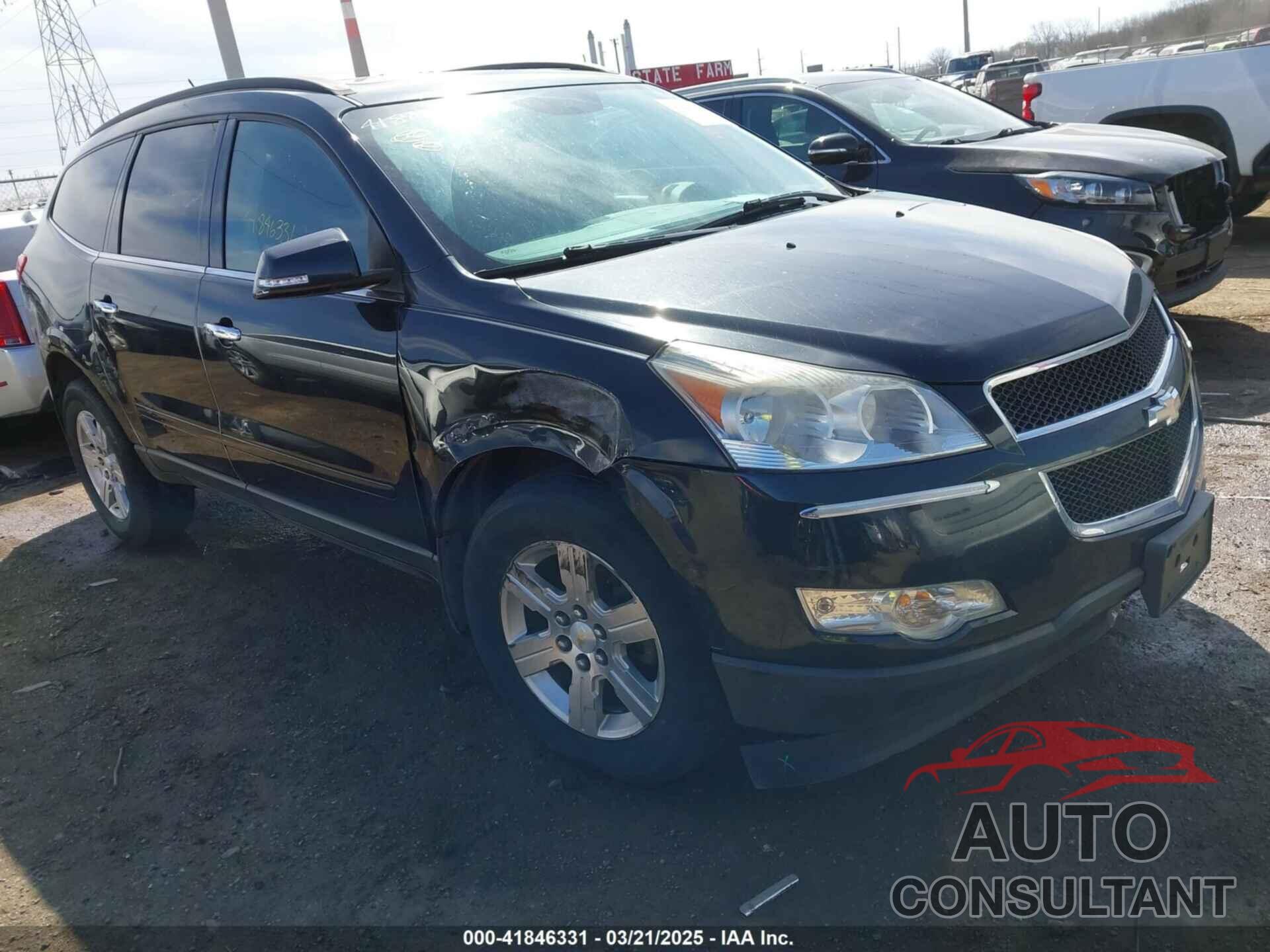 CHEVROLET TRAVERSE 2012 - 1GNKRGED9CJ166221
