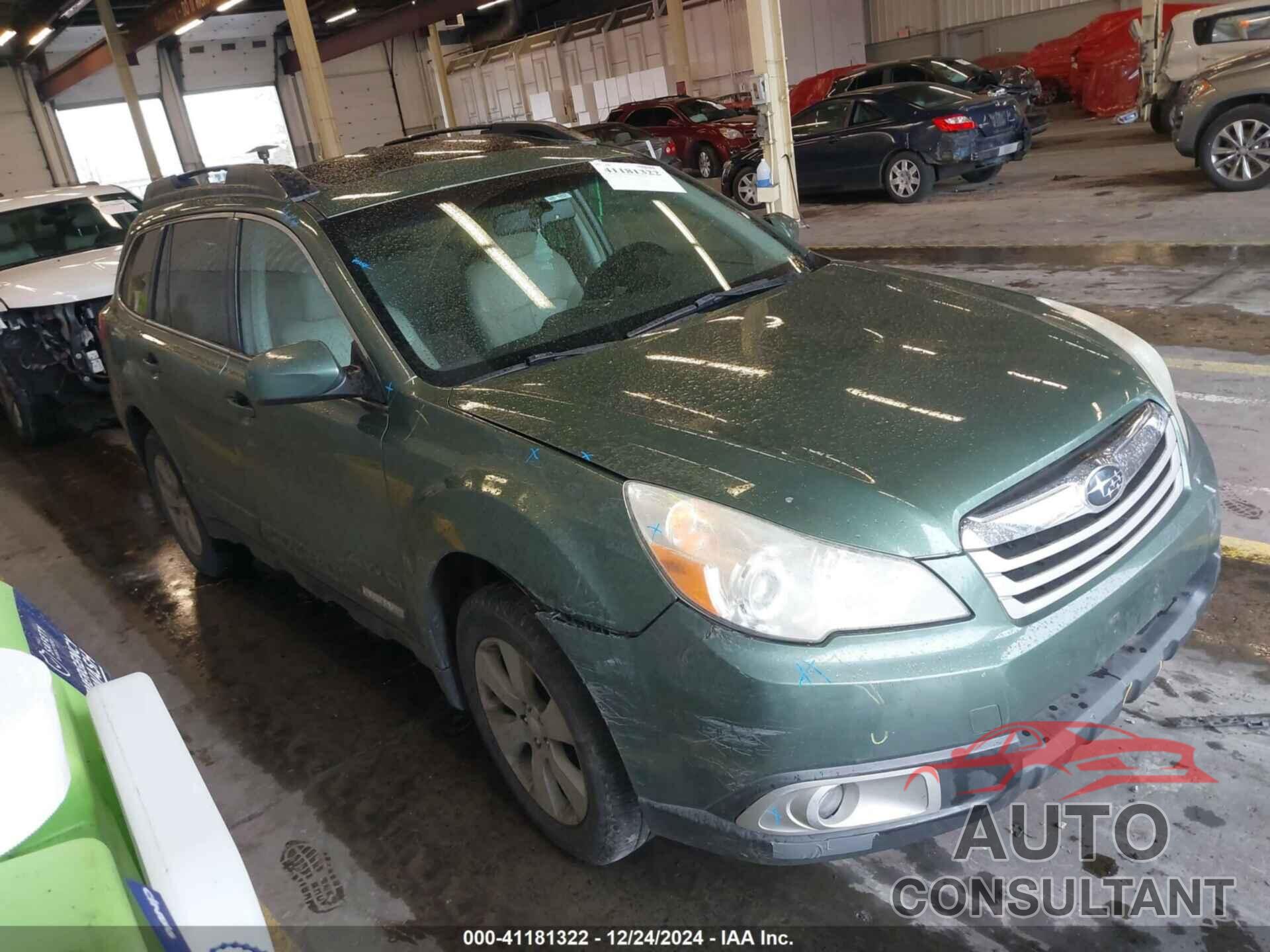 SUBARU OUTBACK 2010 - 4S4BRDKC1A2333984