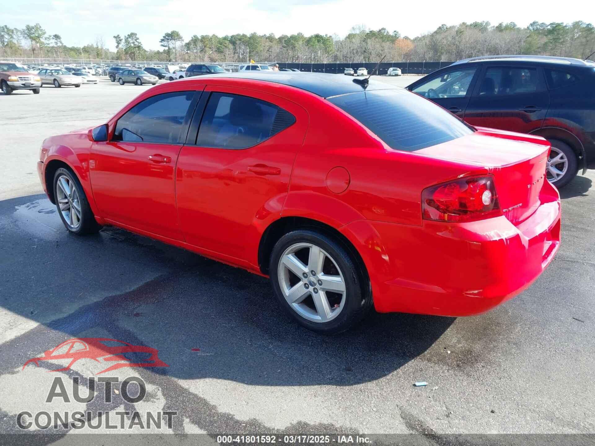 DODGE AVENGER 2013 - 1C3CDZAB8DN681253