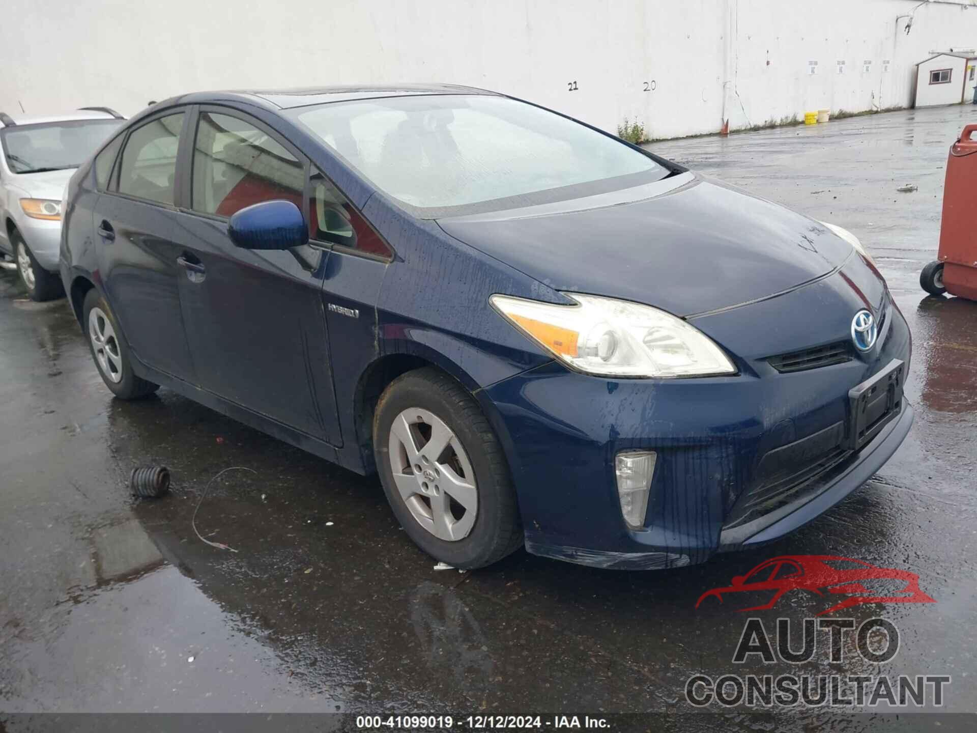 TOYOTA PRIUS 2012 - JTDKN3DU5C1539480