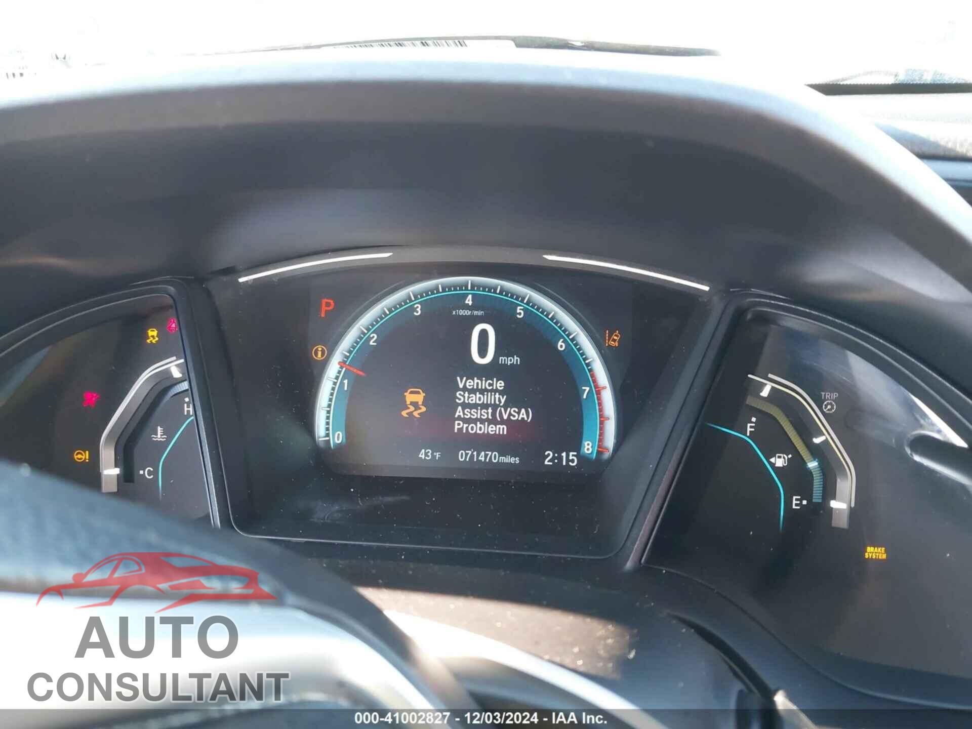 HONDA CIVIC 2017 - 19XFC2F6XHE225196