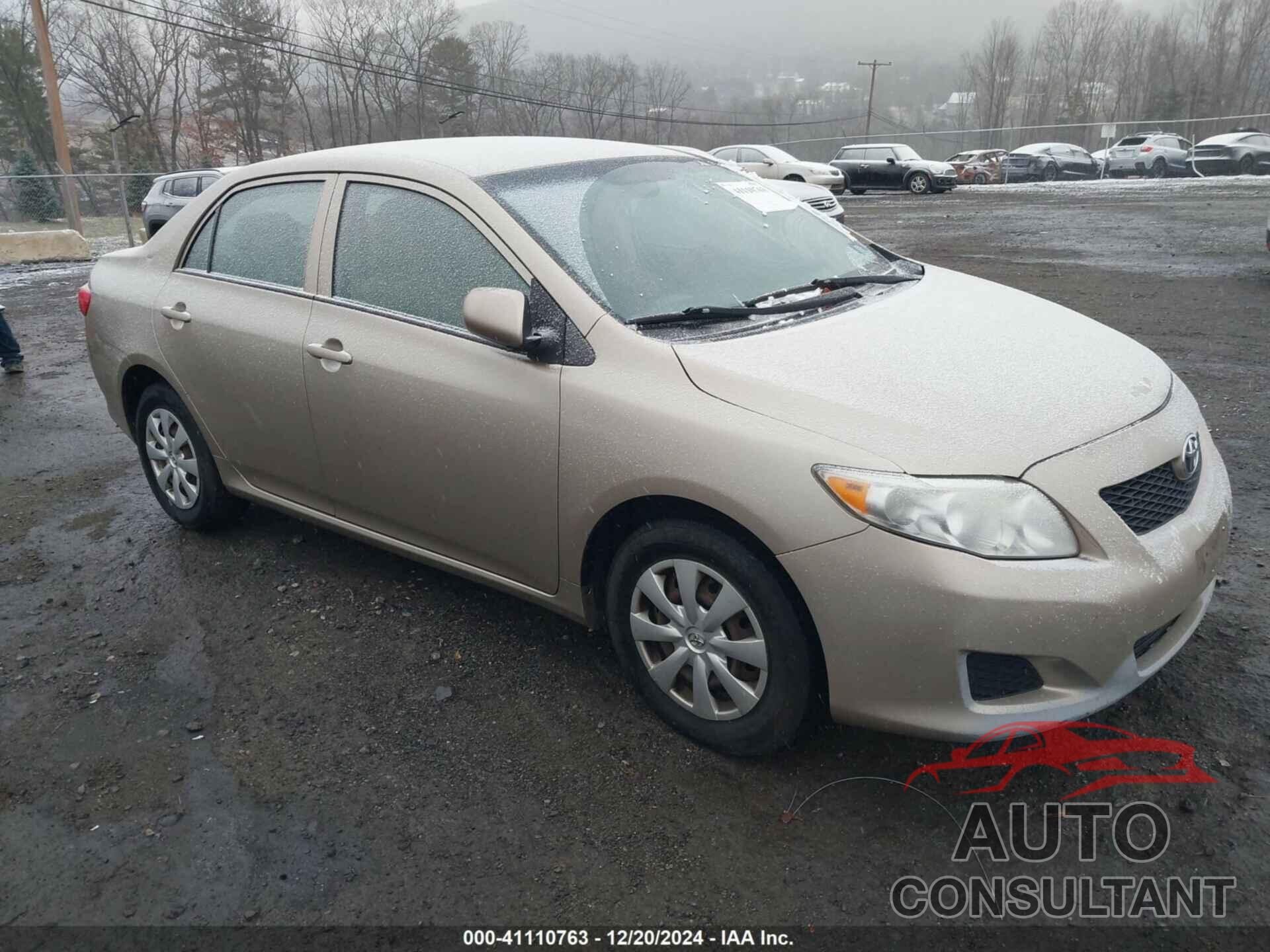 TOYOTA COROLLA 2009 - 1NXBU40E59Z147092