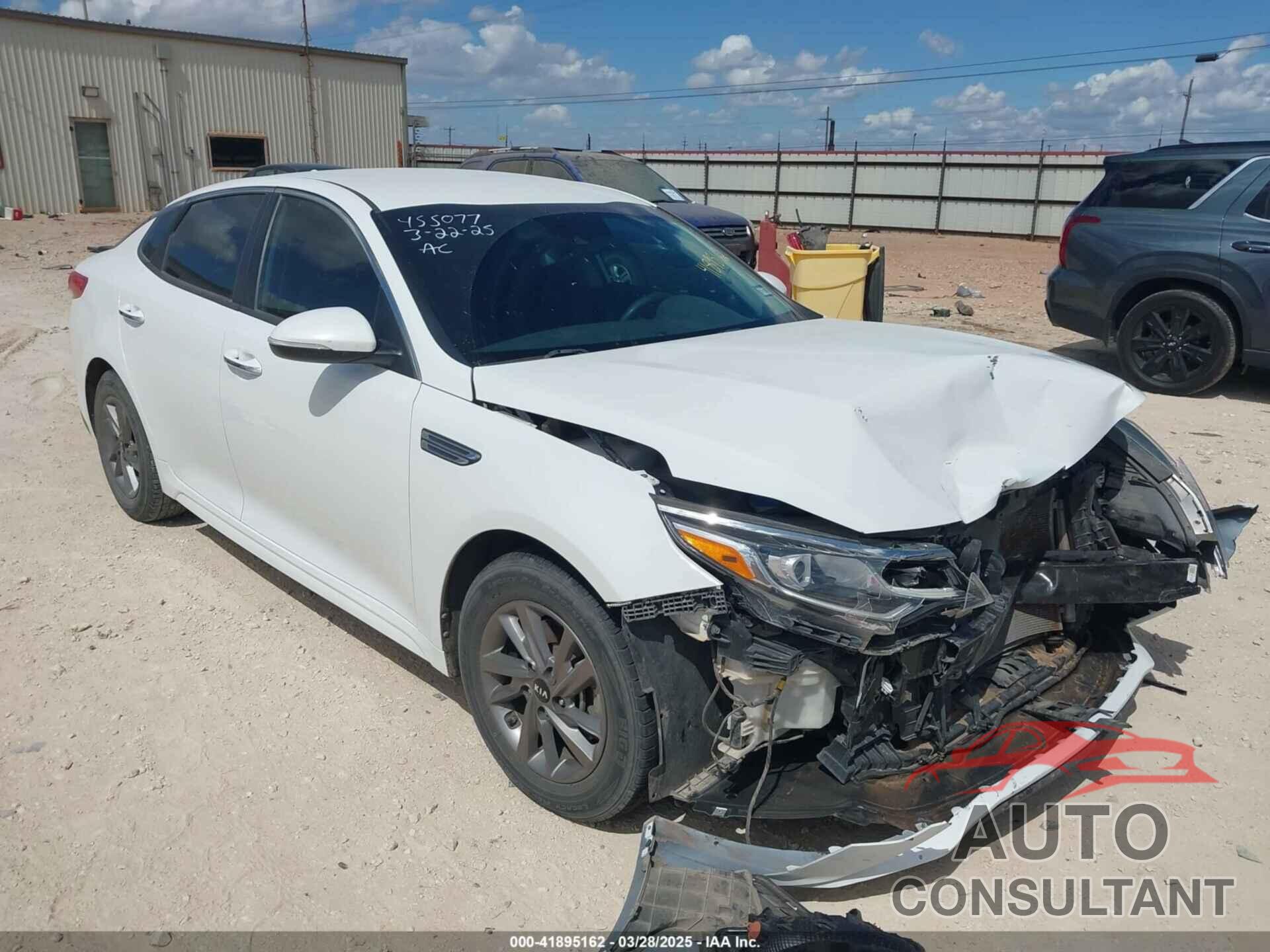 KIA OPTIMA 2020 - 5XXGT4L39LG420572