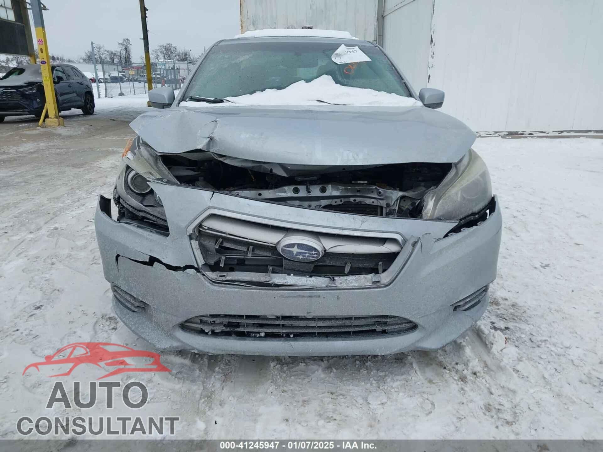 SUBARU LEGACY 2016 - 4S3BNAD60G3050498