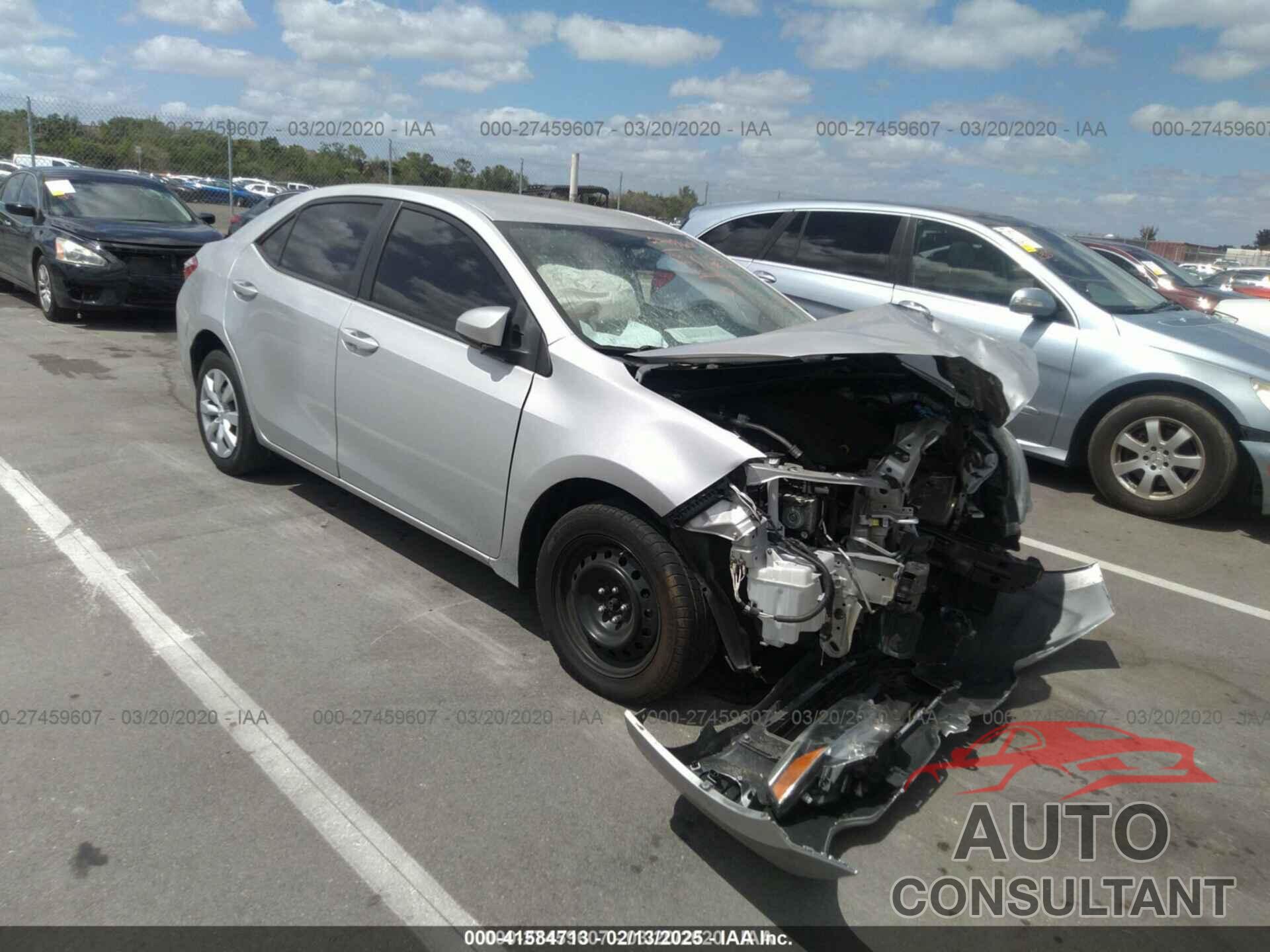 TOYOTA COROLLA 2016 - 5YFBURHE4GP475149