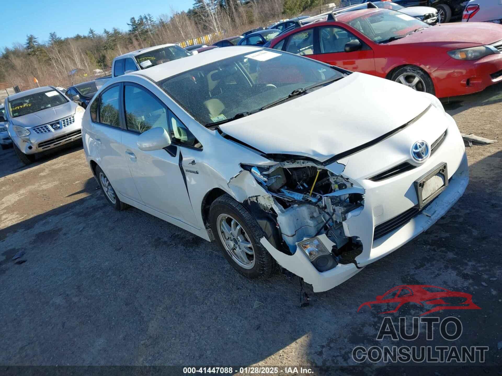 TOYOTA PRIUS 2011 - JTDKN3DU6B0295231