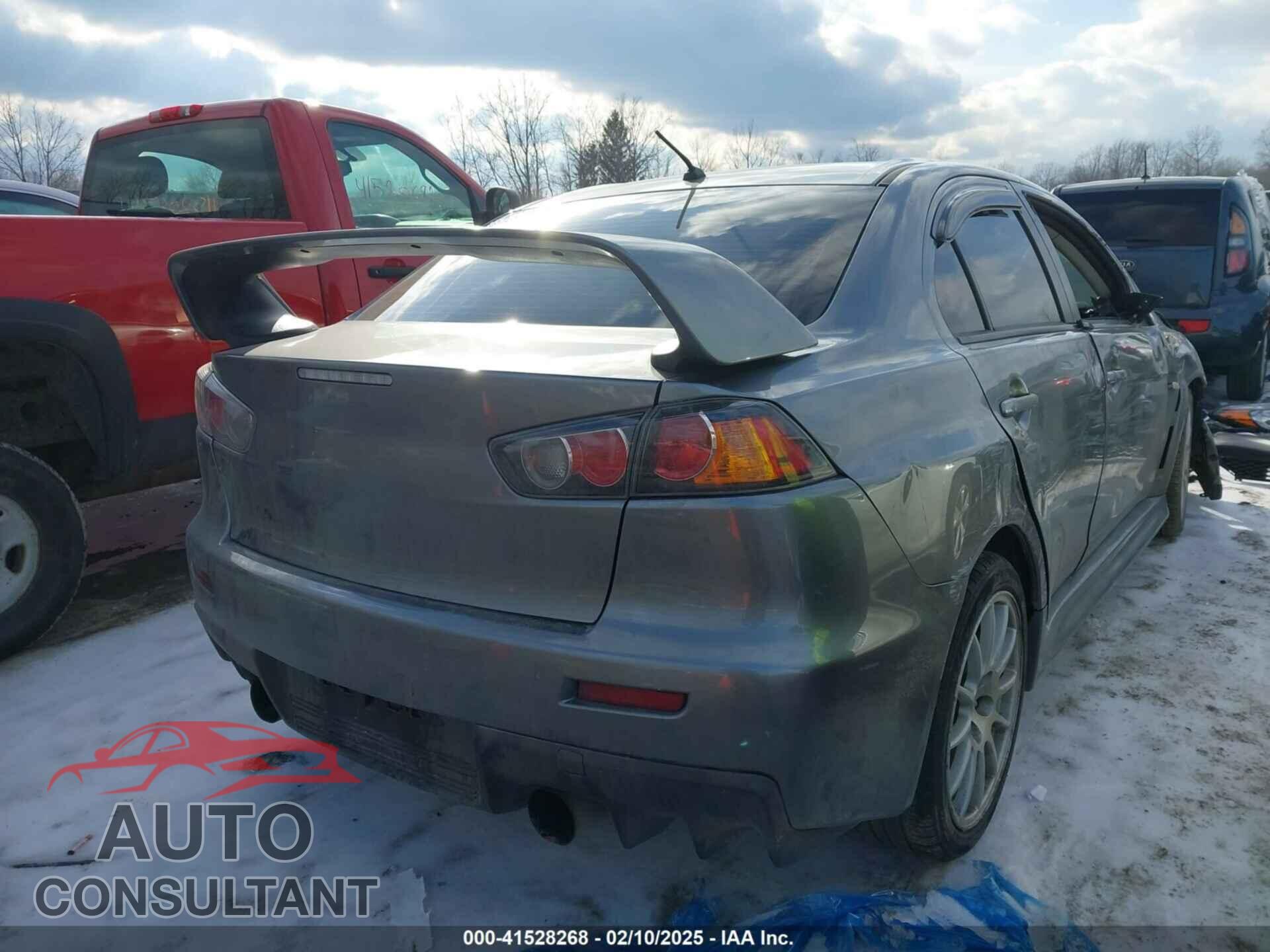 MITSUBISHI LANCER EVOLUTION 2012 - JA32W8FV4CU008834