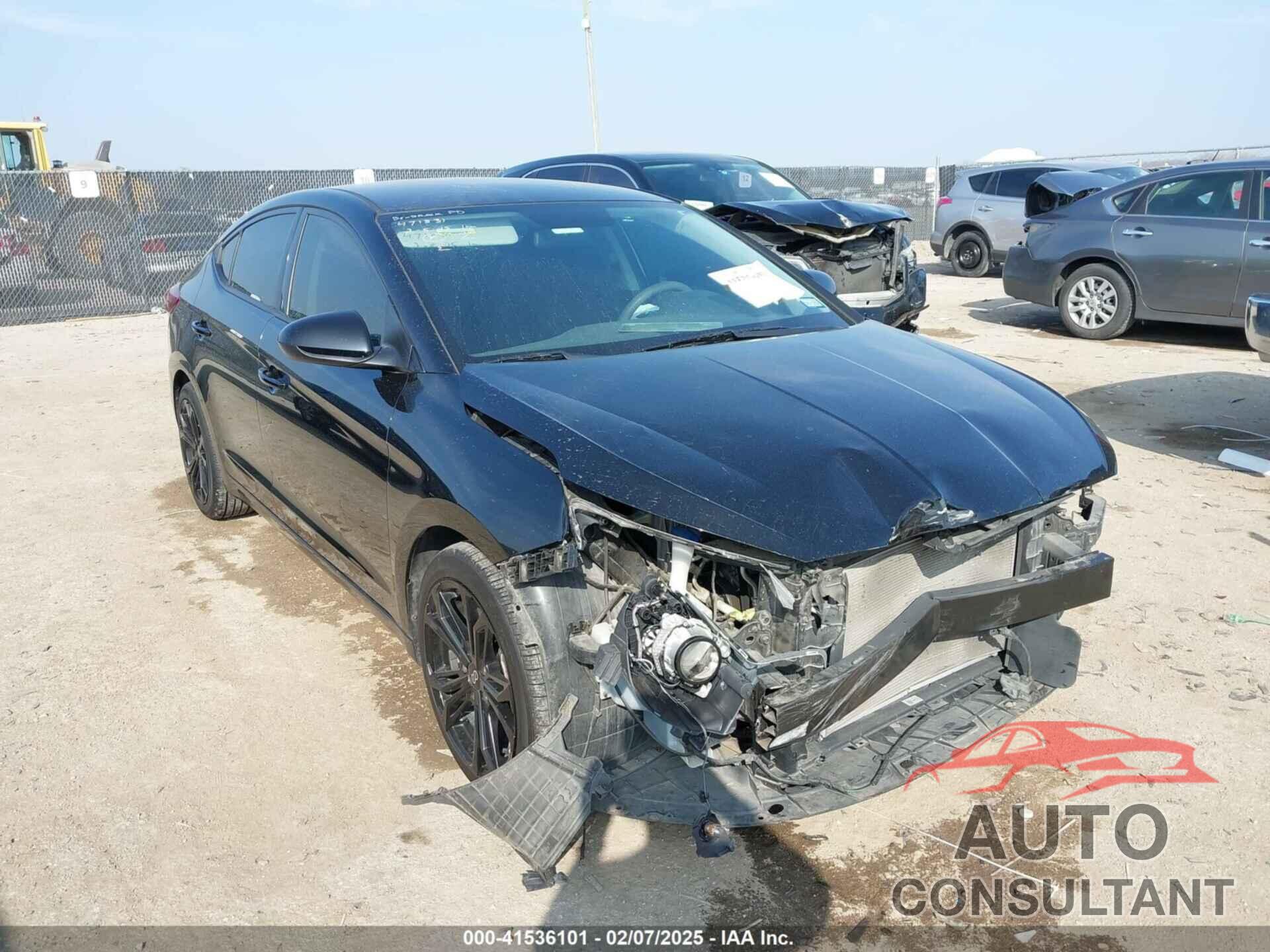 HYUNDAI ELANTRA 2019 - 5NPD74LF6KH454327