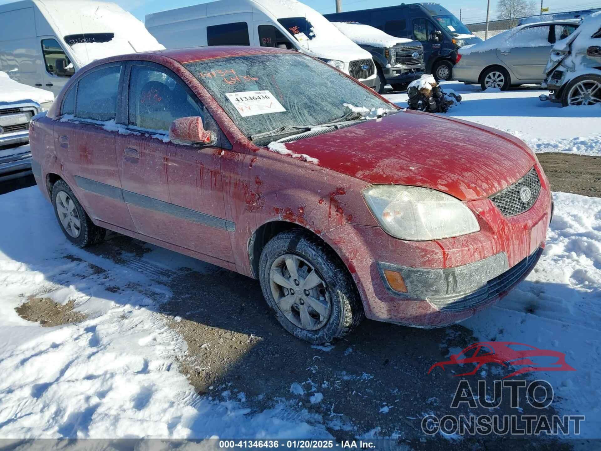 KIA RIO 2009 - KNADE223696560201