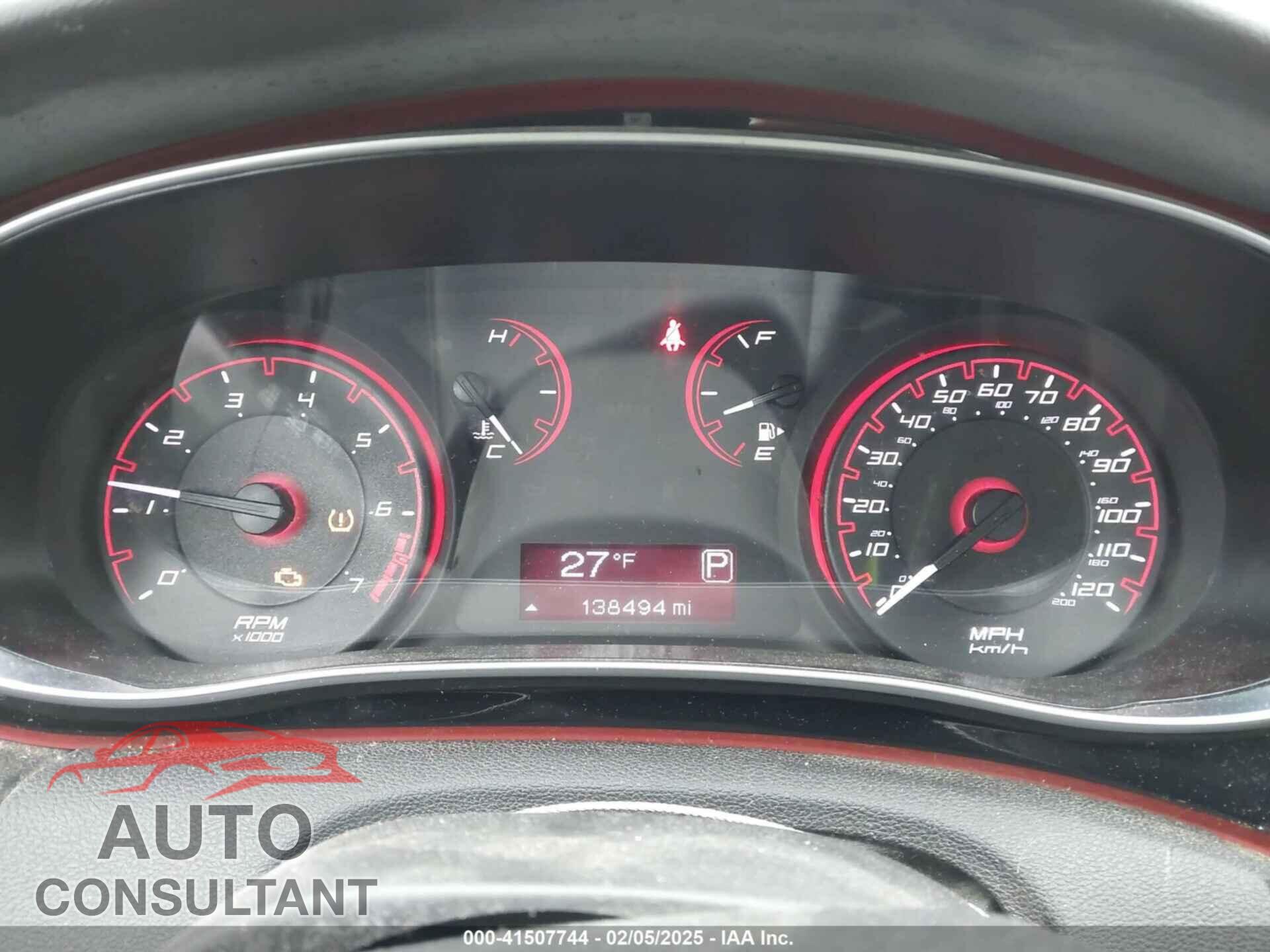 DODGE DART 2015 - 1C3CDFBB0FD144592
