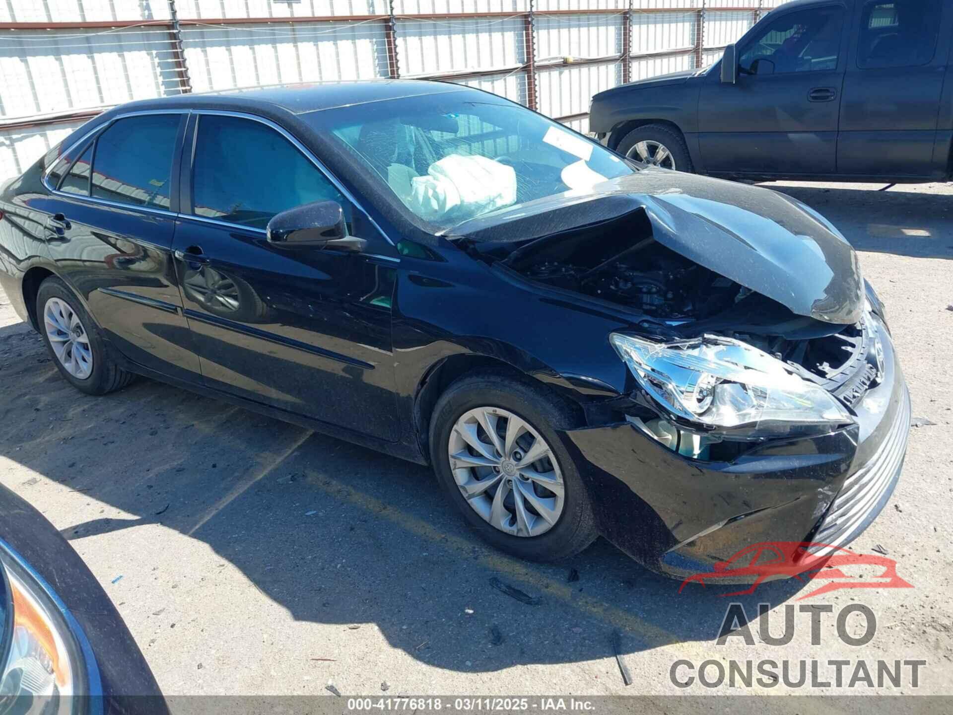 TOYOTA CAMRY 2016 - 4T4BF1FK1GR581695