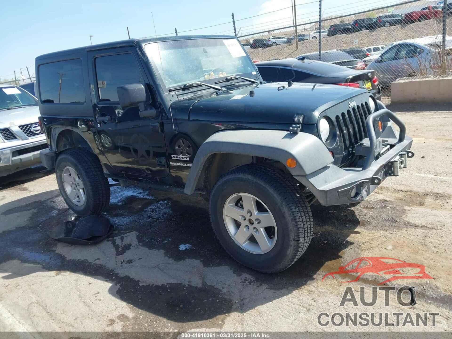 JEEP WRANGLER 2012 - 1C4AJWAG6CL201467