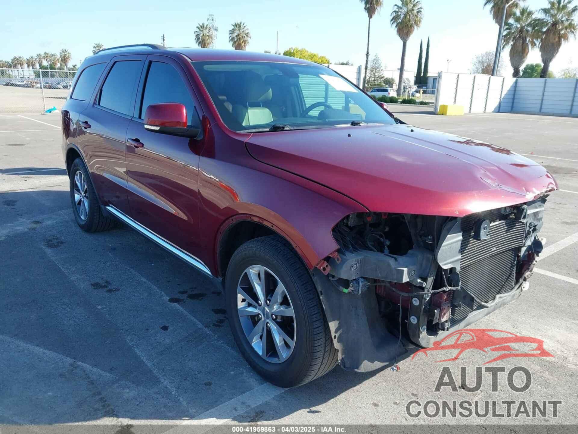 DODGE DURANGO 2016 - 1C4RDHDG5GC459549
