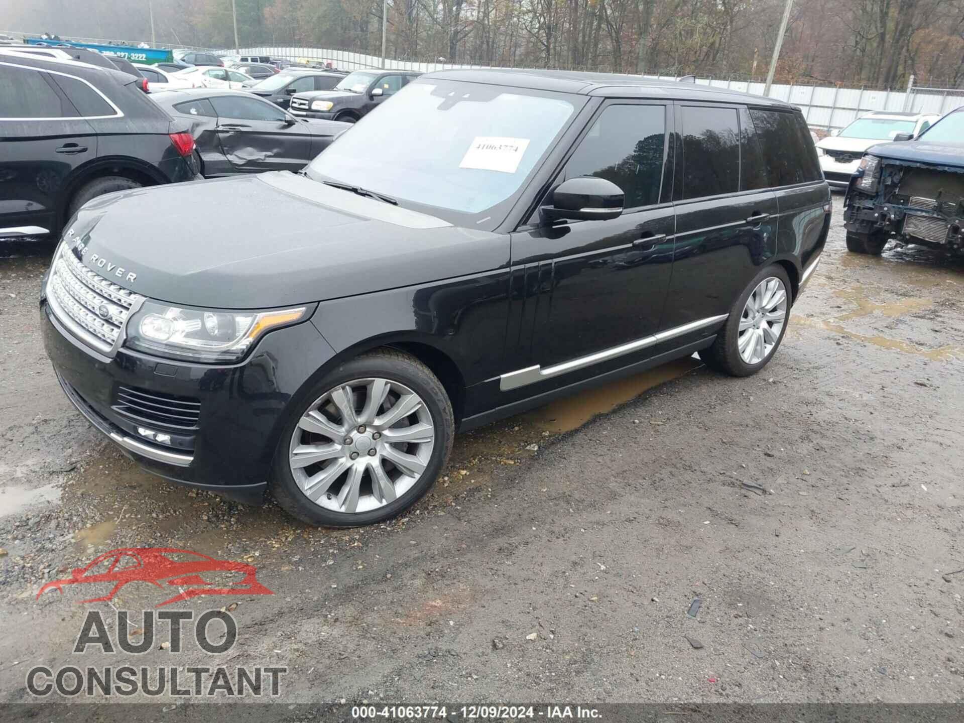 LAND ROVER RANGE ROVER 2017 - SALGS2FE9HA338308