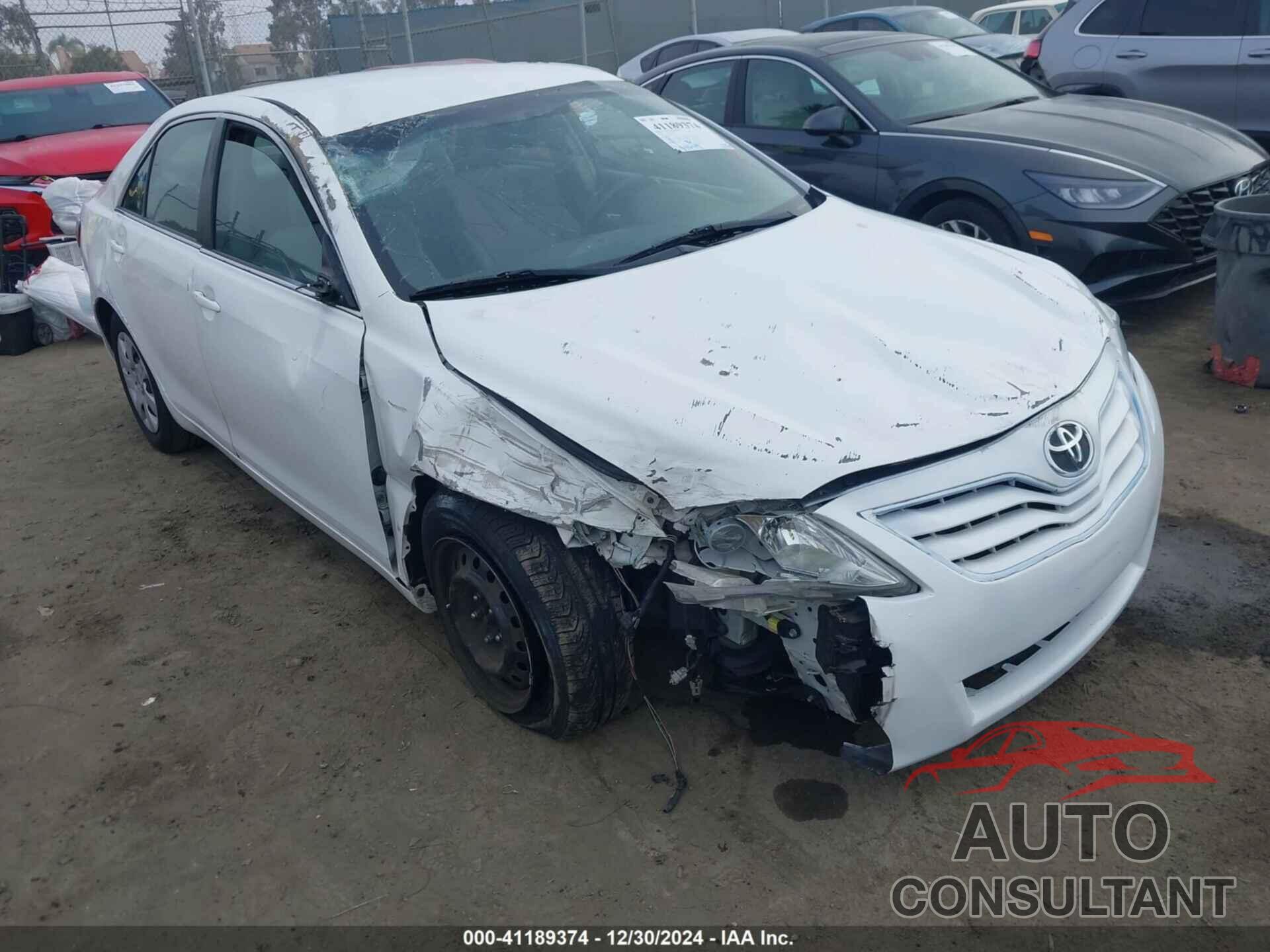 TOYOTA CAMRY 2010 - 4T1BF3EKXAU515760