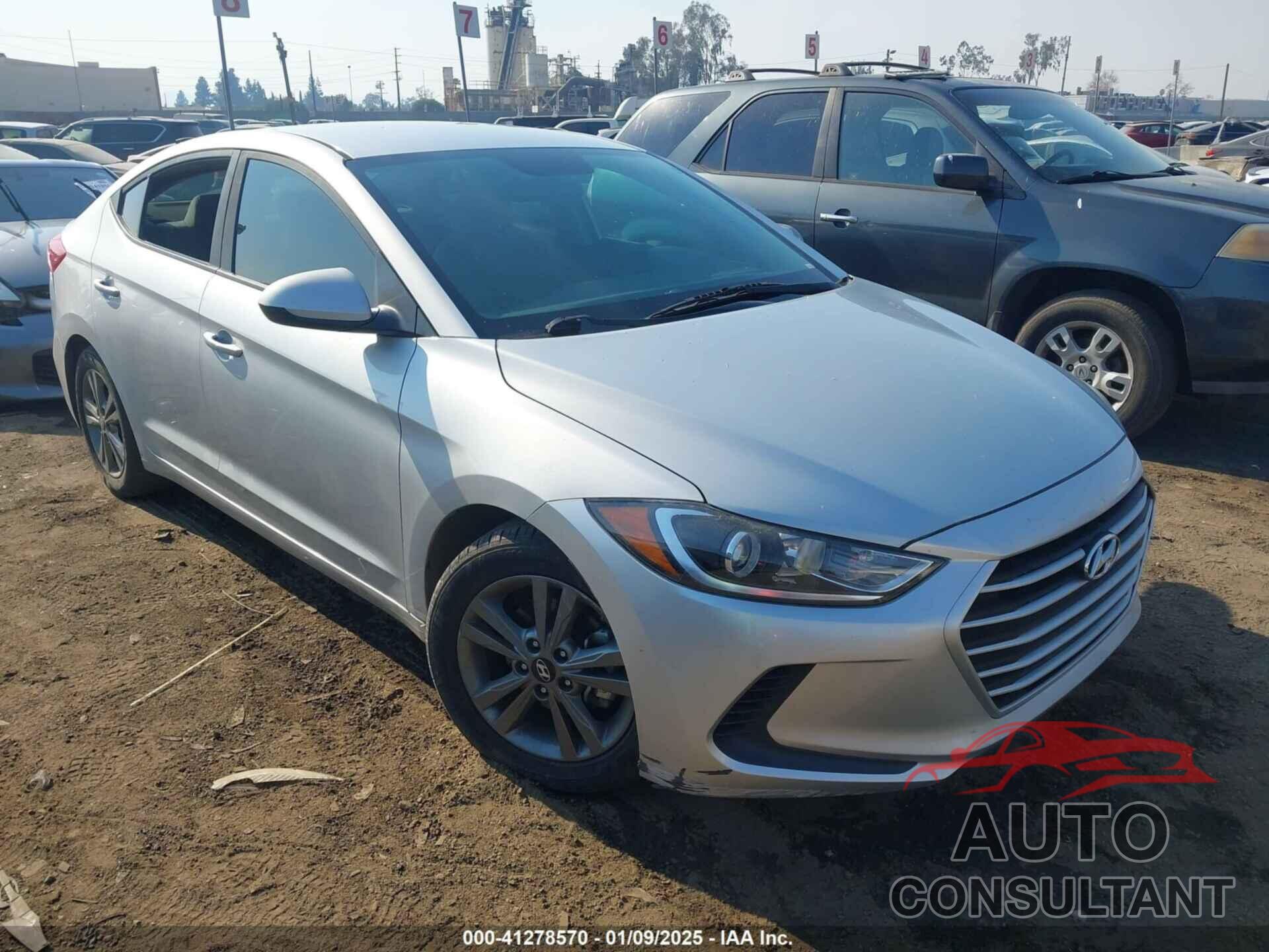 HYUNDAI ELANTRA 2018 - 5NPD84LF7JH245657