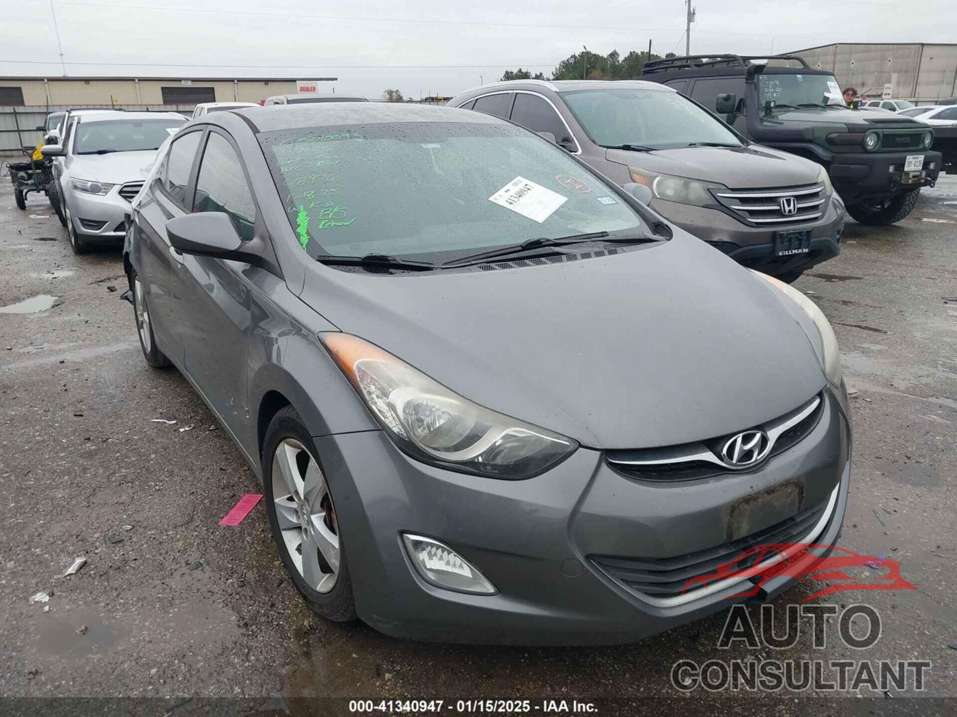 HYUNDAI ELANTRA 2013 - 5NPDH4AE3DH314388