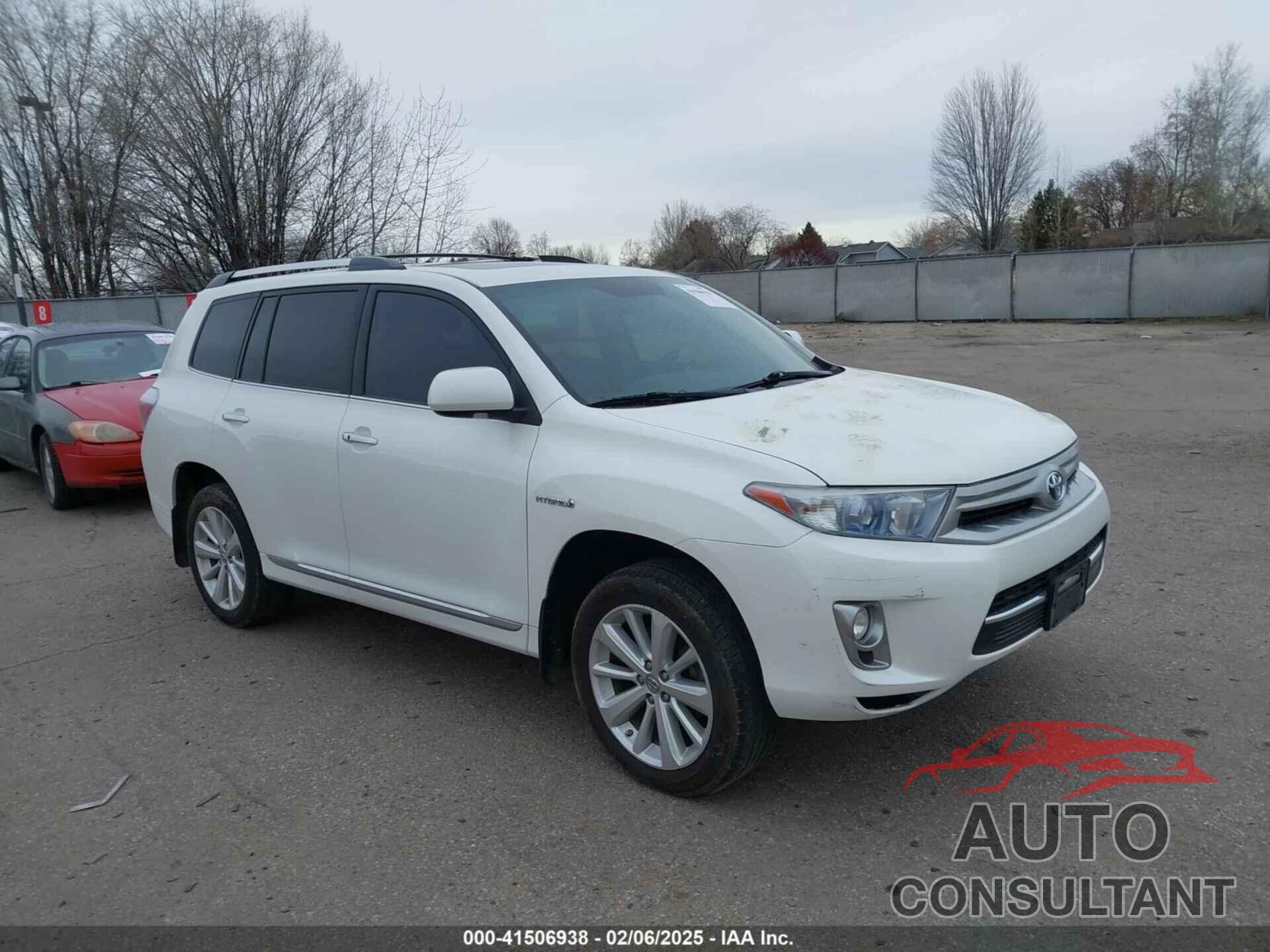TOYOTA HIGHLANDER HYBRID 2011 - JTEDC3EH0B2002410