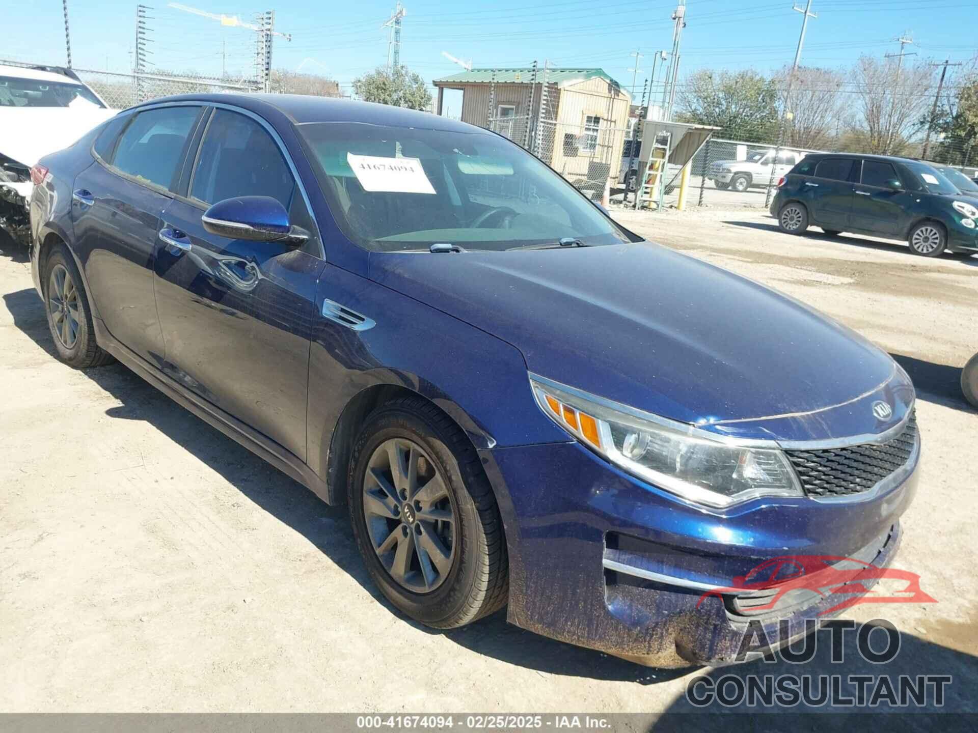 KIA OPTIMA 2018 - 5XXGT4L12JG208026