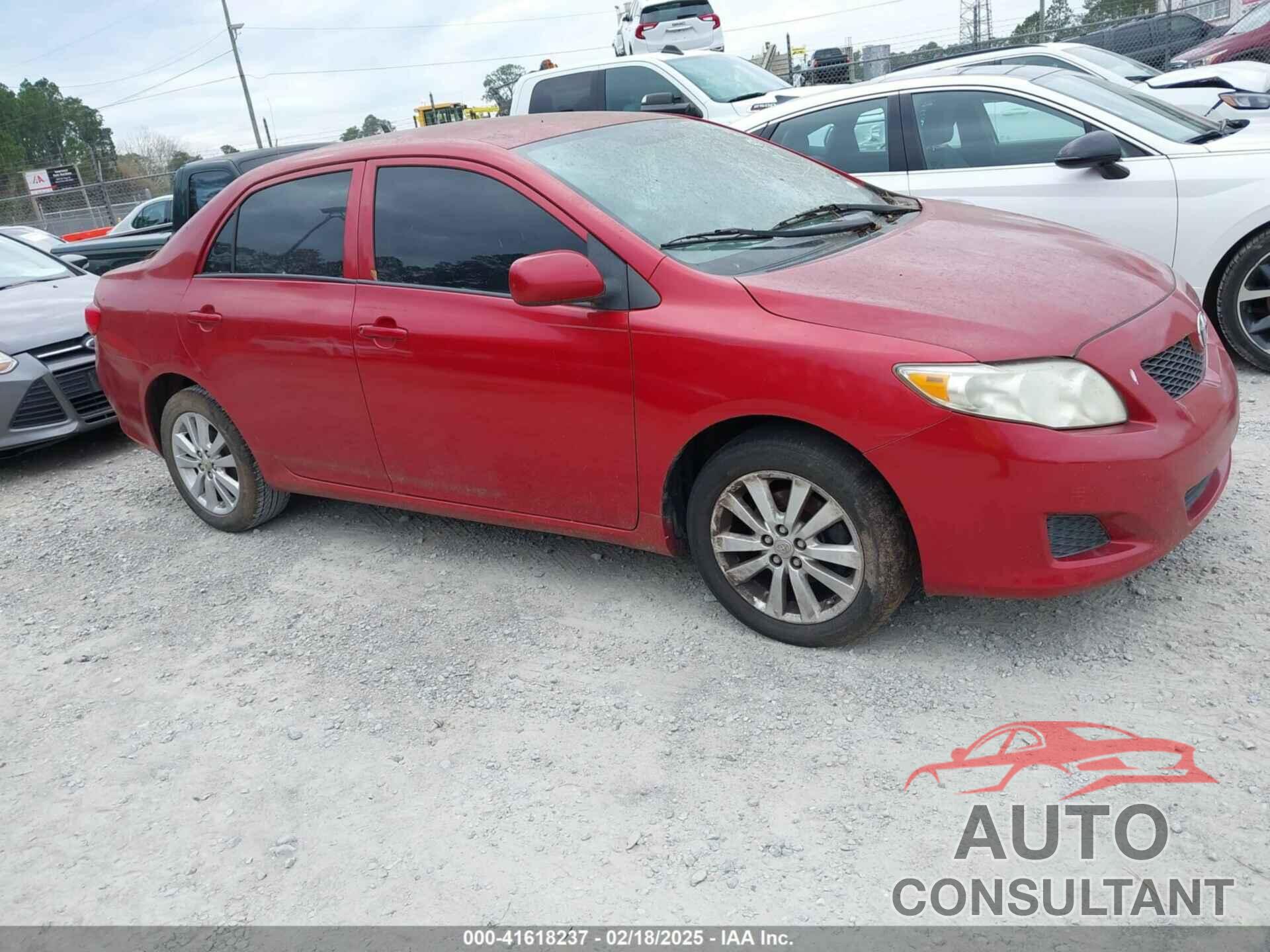 TOYOTA COROLLA 2009 - 1NXBU40E99Z012715