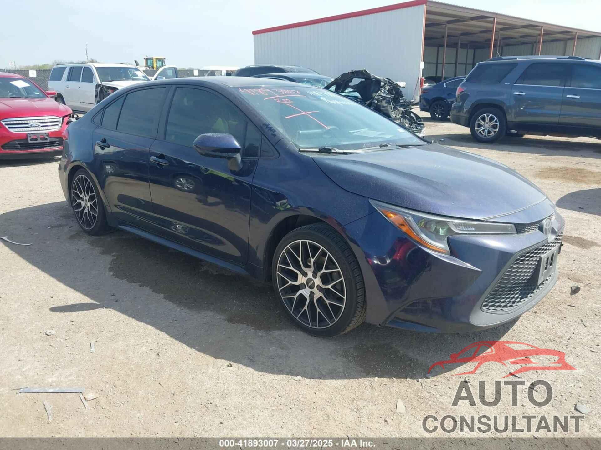 TOYOTA COROLLA 2020 - JTDEPRAE8LJ005185