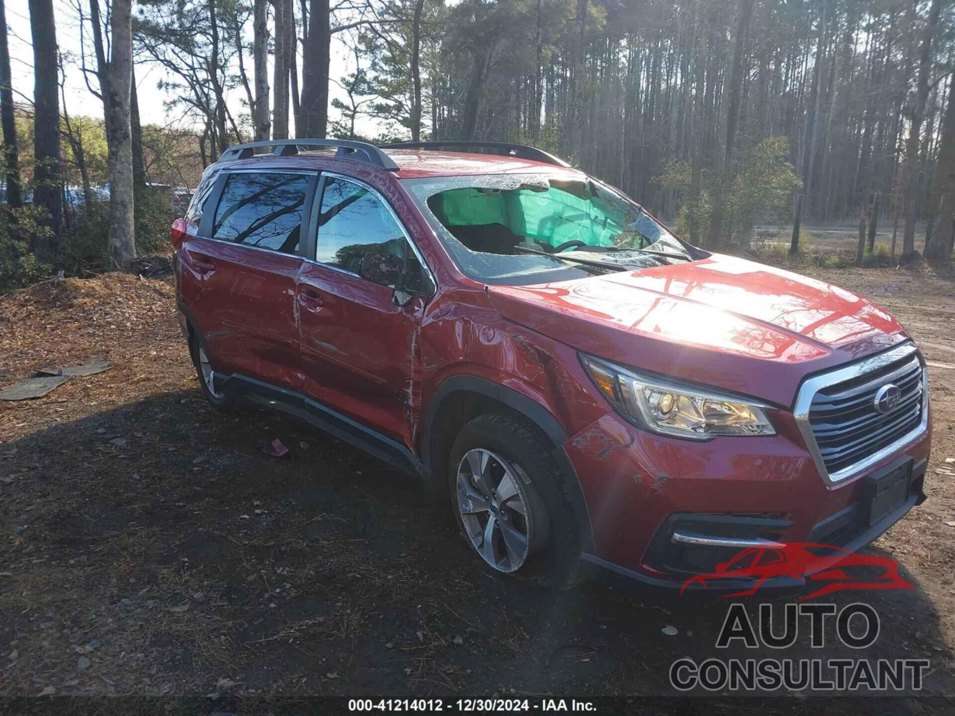 SUBARU ASCENT 2019 - 4S4WMACD2K3435909