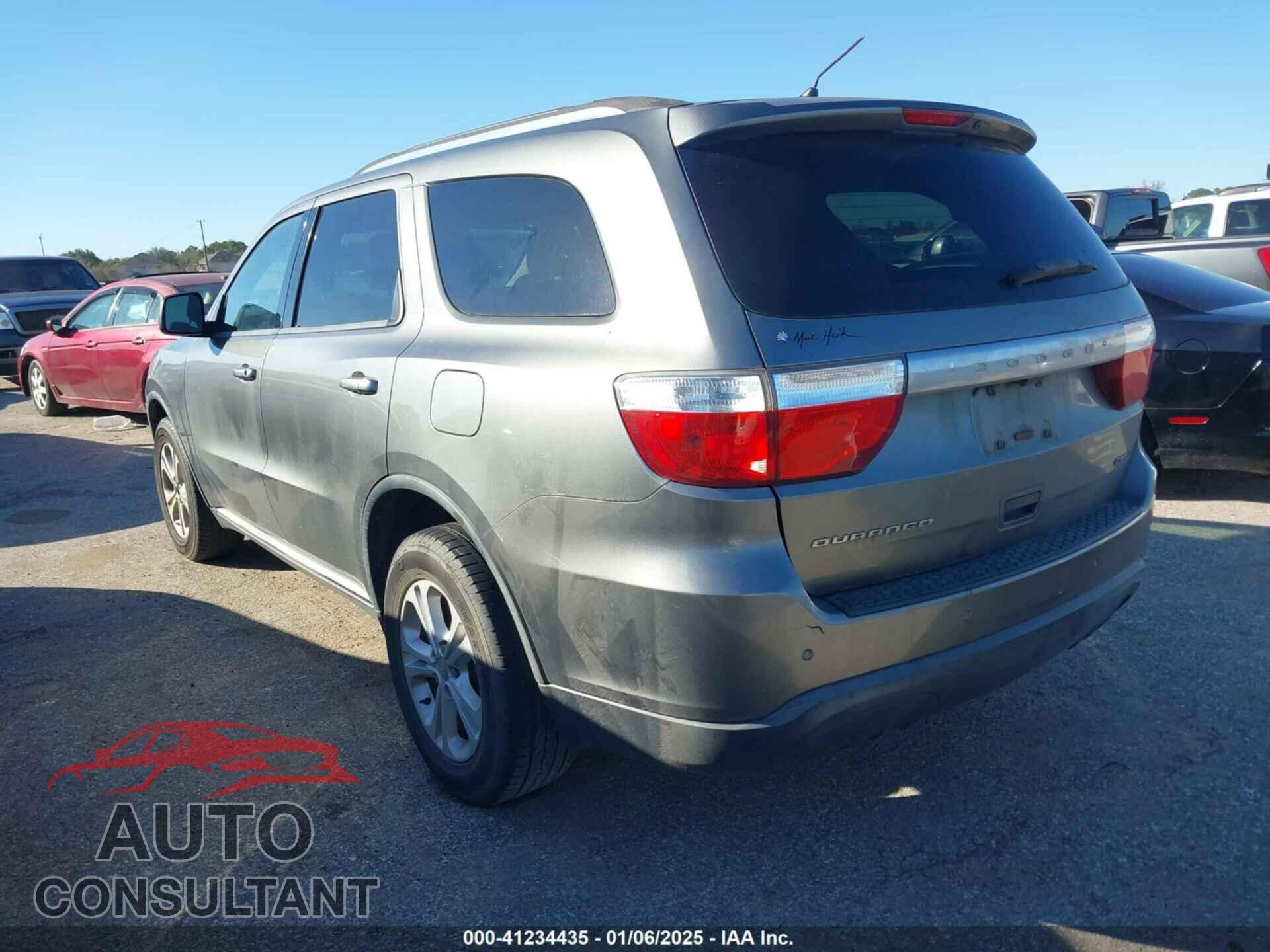 DODGE DURANGO 2012 - 1C4RDHDG7CC257192