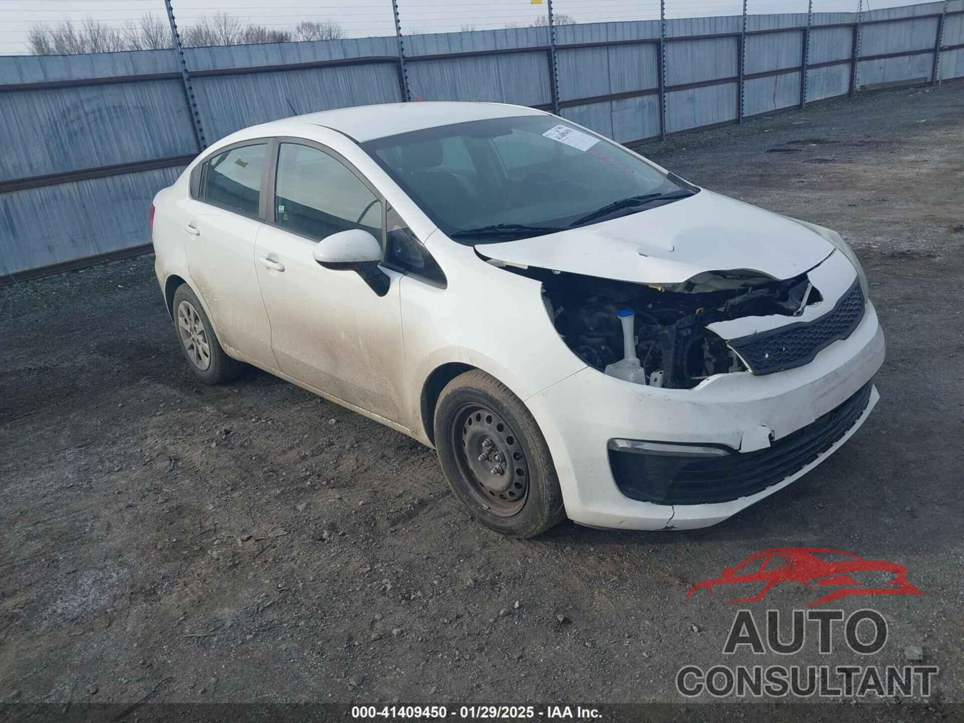 KIA RIO 2017 - KNADM4A36H6108571