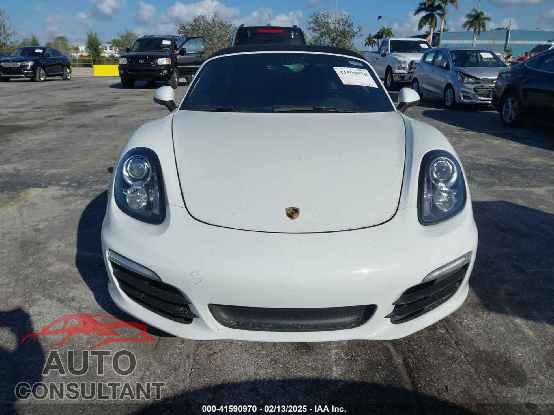 PORSCHE BOXSTER 2015 - WP0CA2A84FS120231