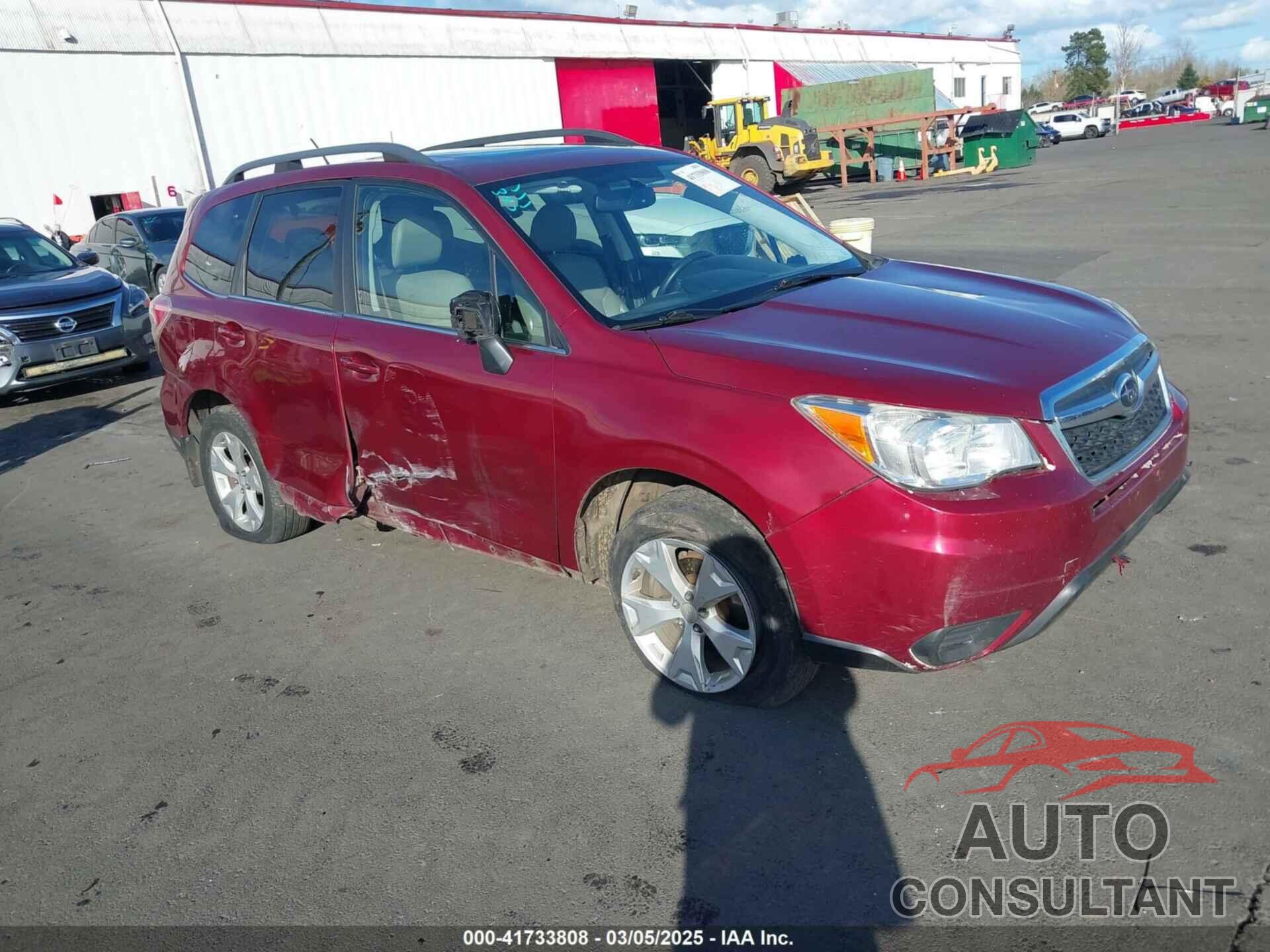 SUBARU FORESTER 2015 - JF2SJAHC2FH519721