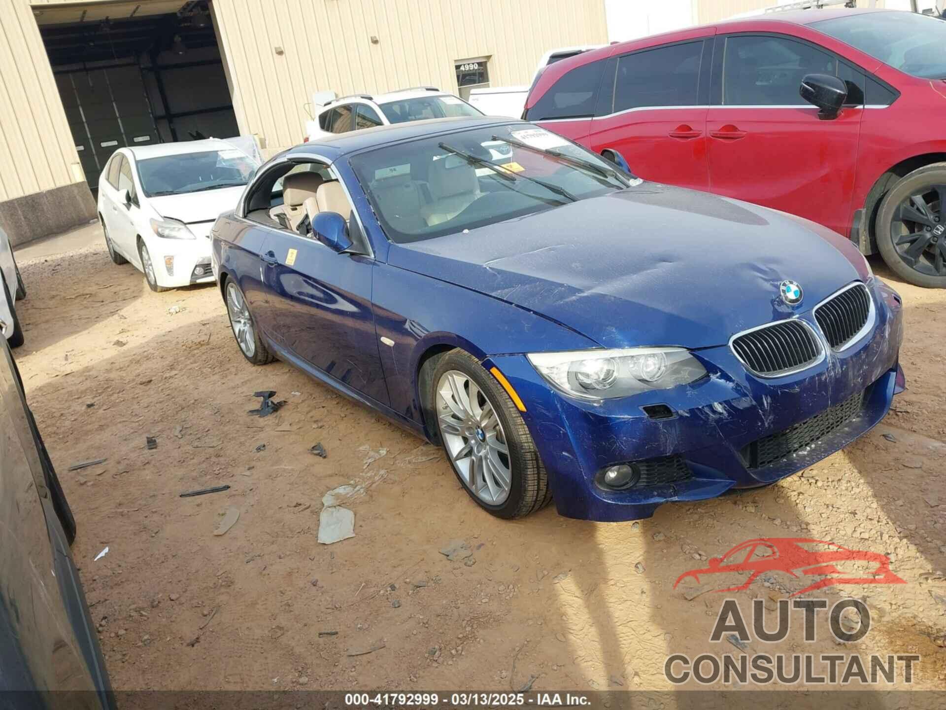 BMW 335I 2013 - WBADX7C53DJ589765