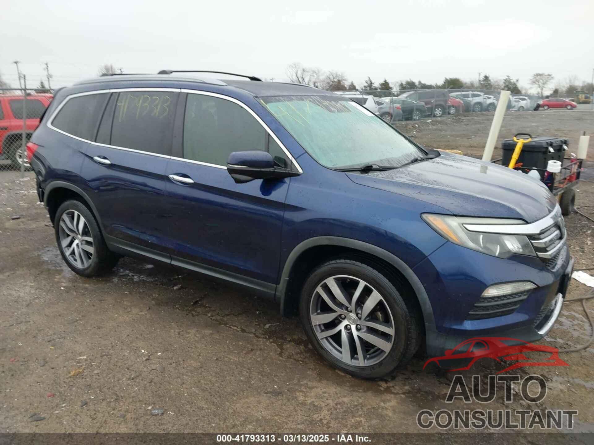 HONDA PILOT 2016 - 5FNYF6H90GB126927