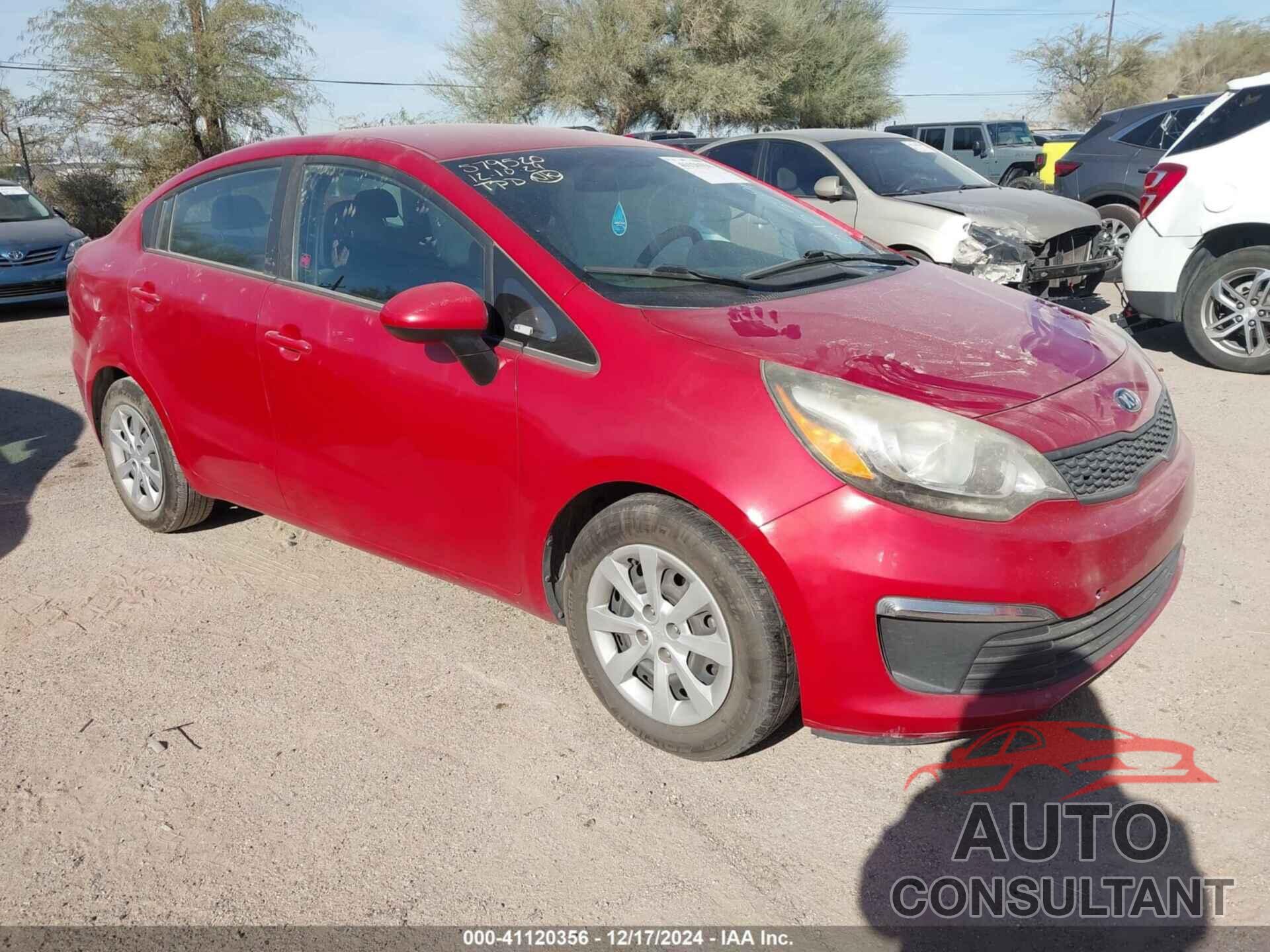 KIA RIO 2017 - KNADM4A37H6045559