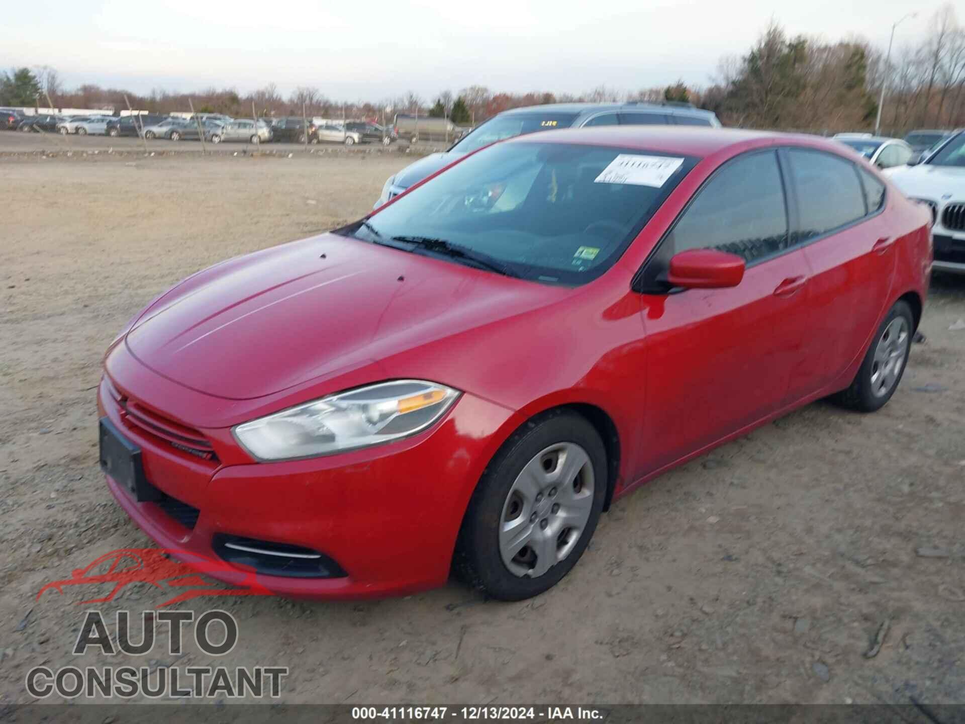 DODGE DART 2014 - 1C3CDFAA6ED697271