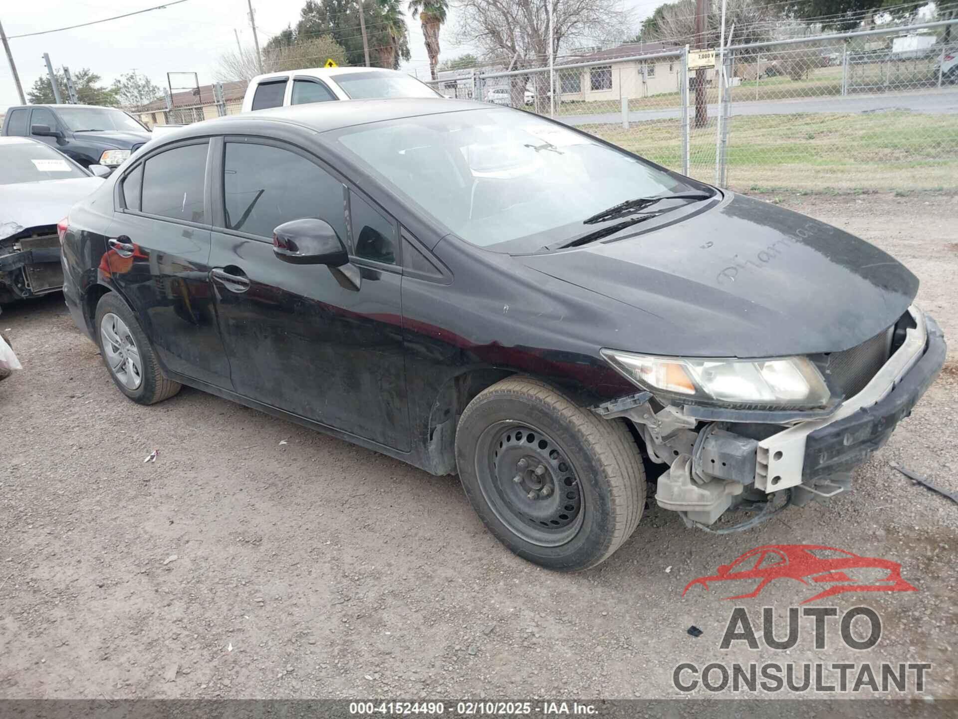 HONDA CIVIC 2013 - 2HGFB2F52DH576081