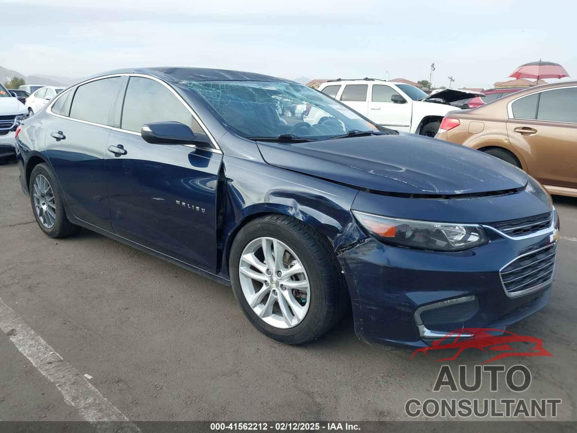 CHEVROLET MALIBU 2017 - 1G1ZE5ST2HF172660