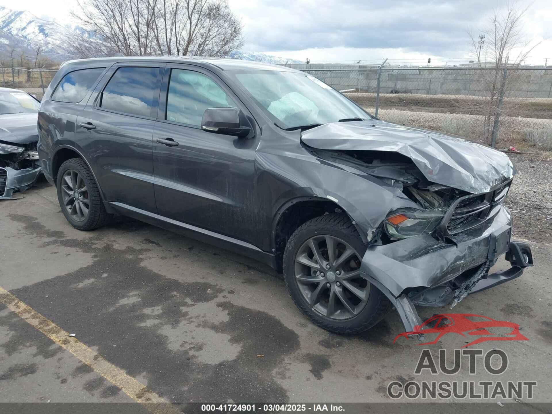 DODGE DURANGO 2017 - 1C4RDJDGXHC878859