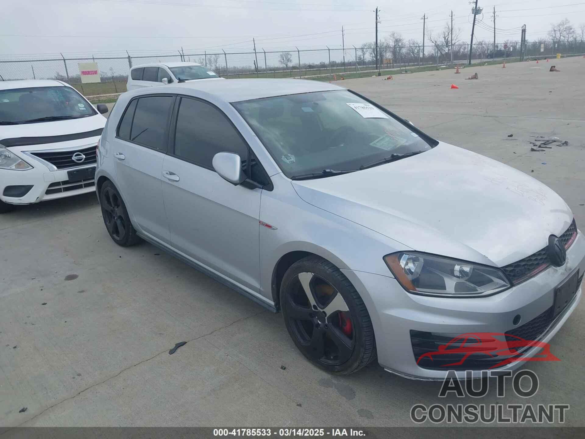 VOLKSWAGEN GOLF GTI 2015 - 3VW4T7AU4FM040376