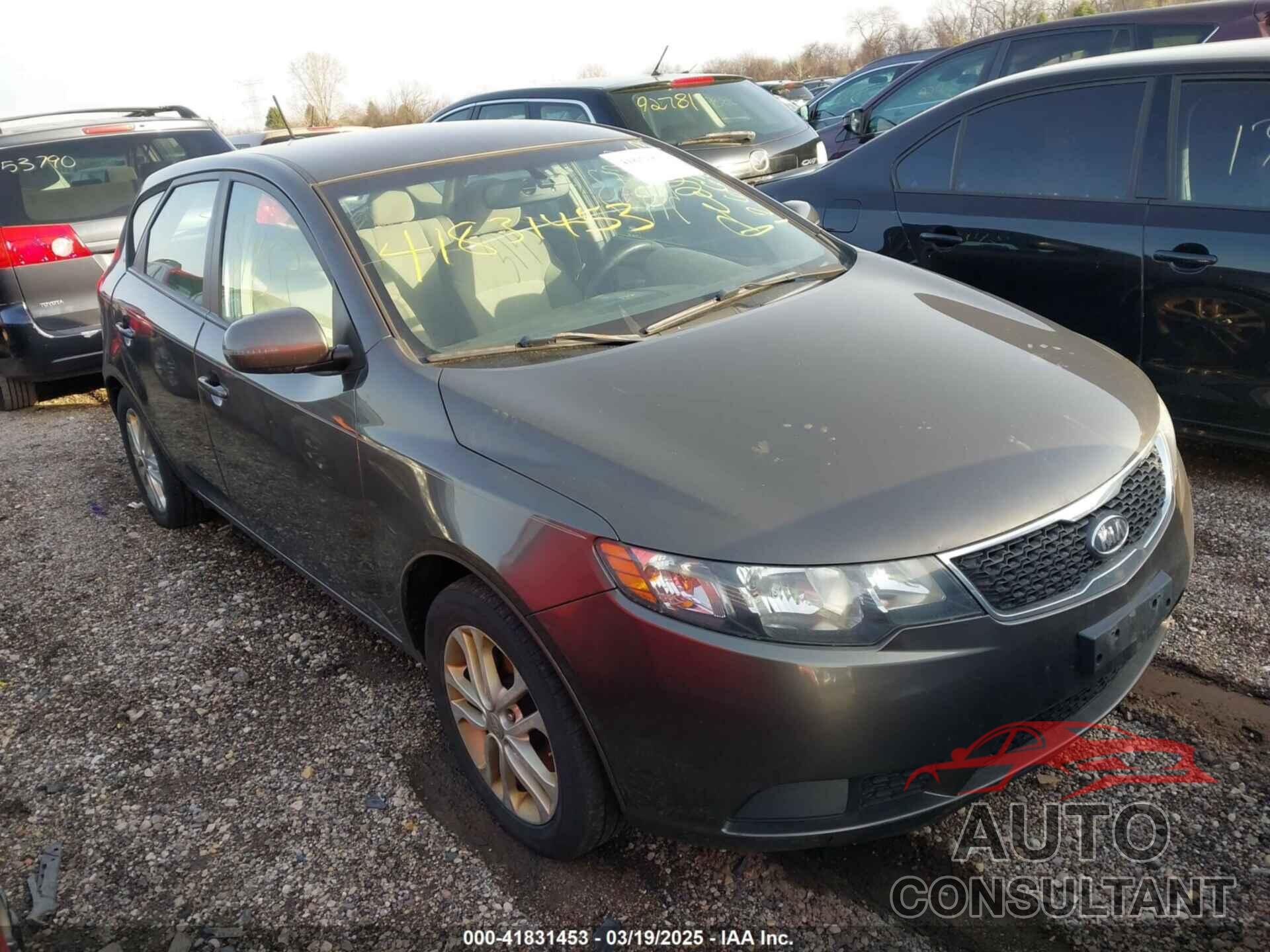 KIA FORTE 2012 - KNAFU5A26C5517612
