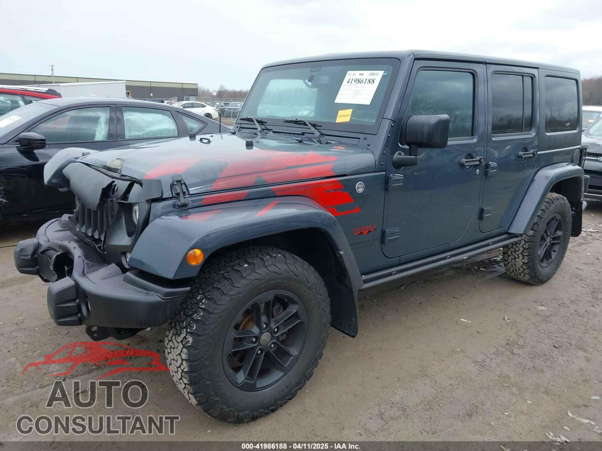JEEP WRANGLER UNLIMITED 2017 - 1C4BJWEG3HL569143