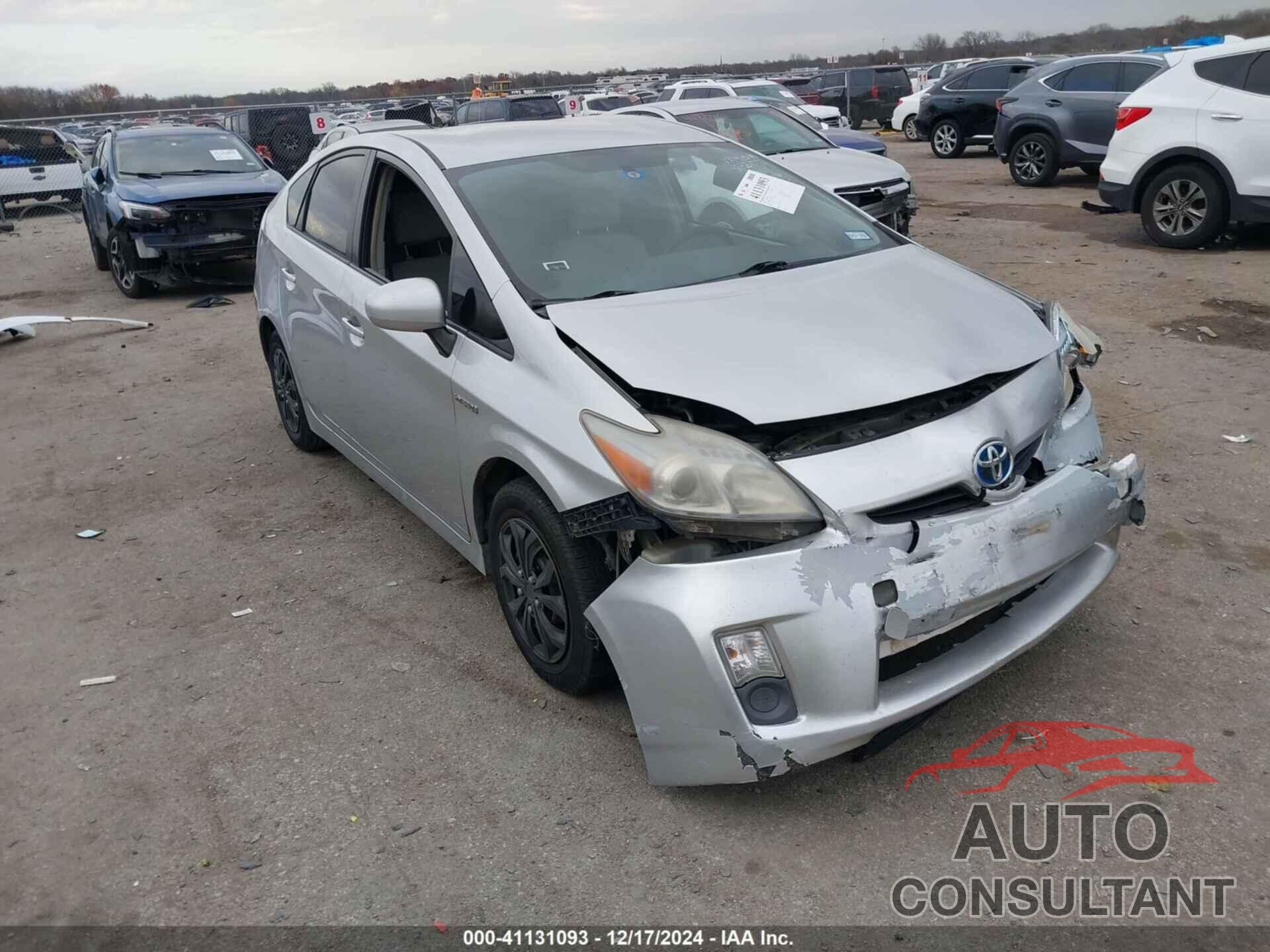 TOYOTA PRIUS 2010 - JTDKN3DUXA0220305