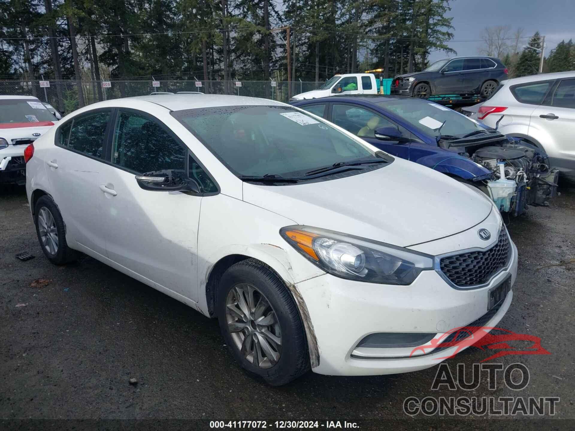 KIA FORTE 2014 - KNAFX4A65E5229300