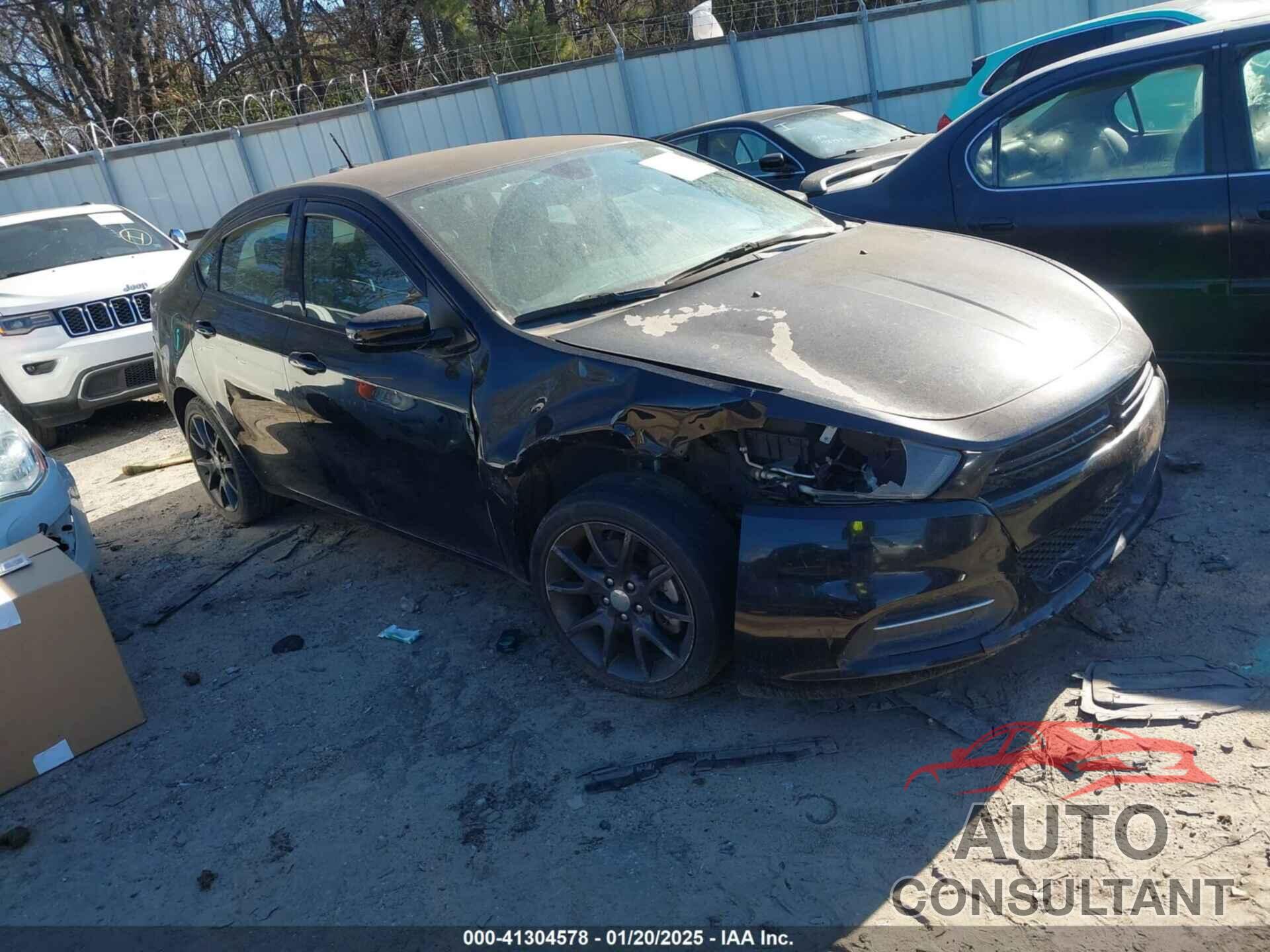 DODGE DART 2016 - 1C3CDFAA9GD736714