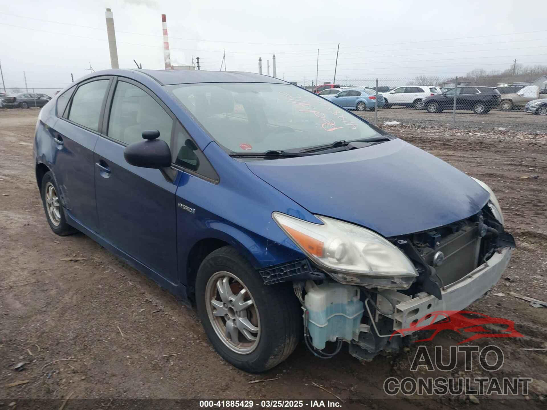 TOYOTA PRIUS 2010 - JTDKN3DU8A0212722