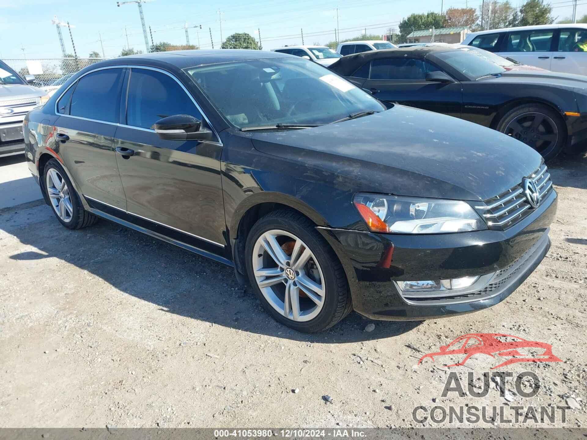 VOLKSWAGEN PASSAT 2013 - 1VWCN7A34DC030247