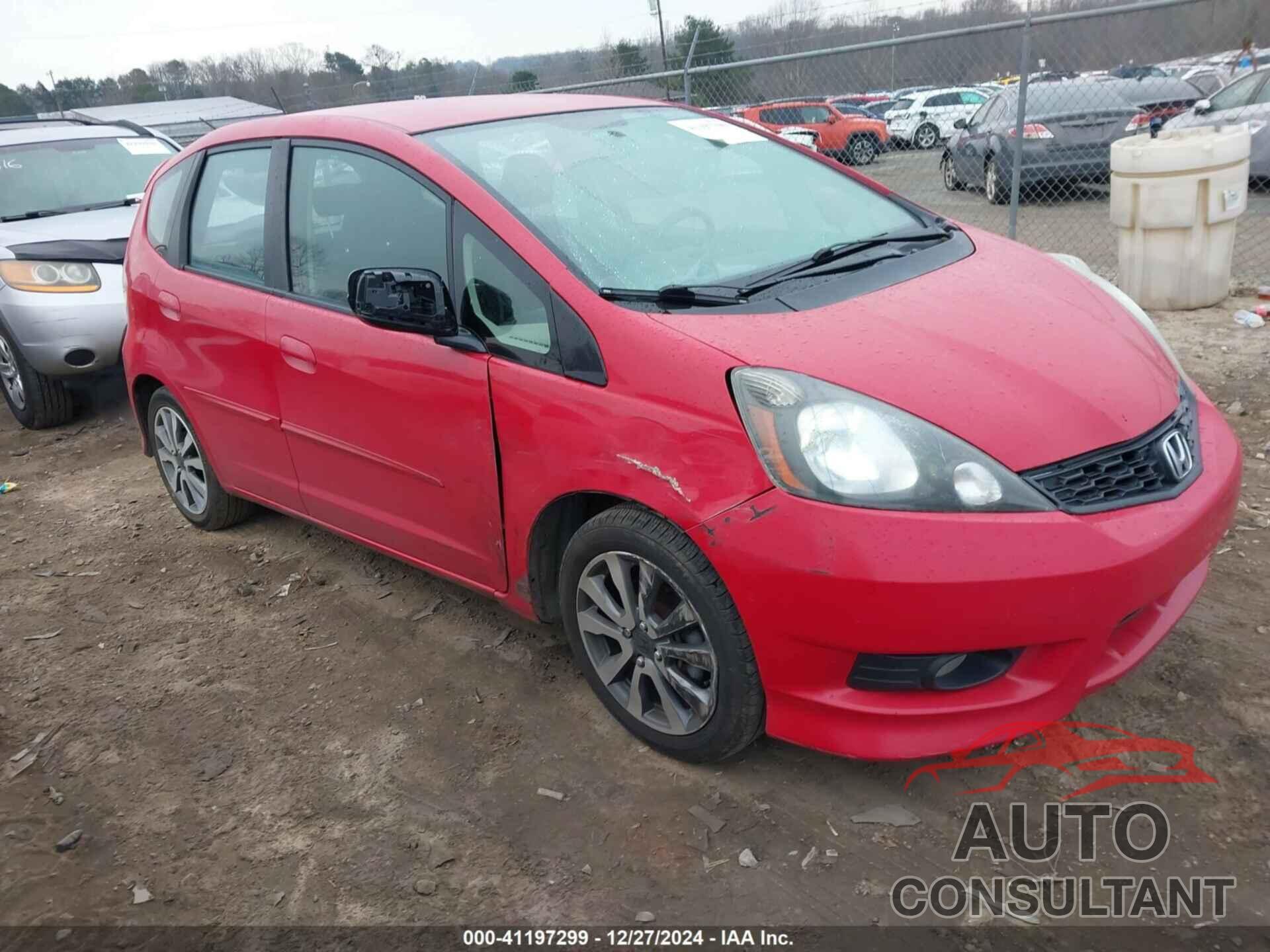 HONDA FIT 2012 - JHMGE8H55CC038274