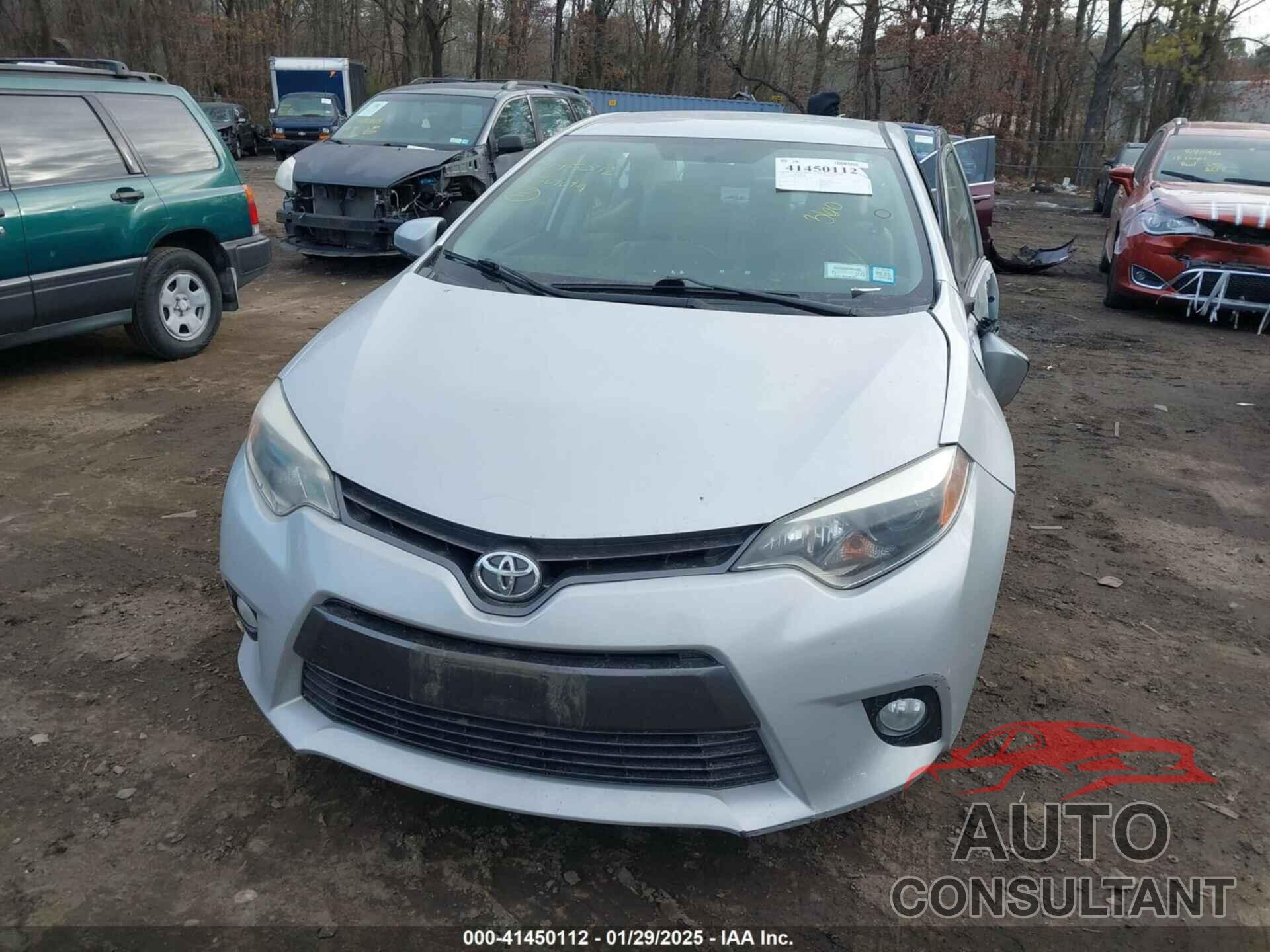 TOYOTA COROLLA 2016 - 2T1BURHEXGC608495
