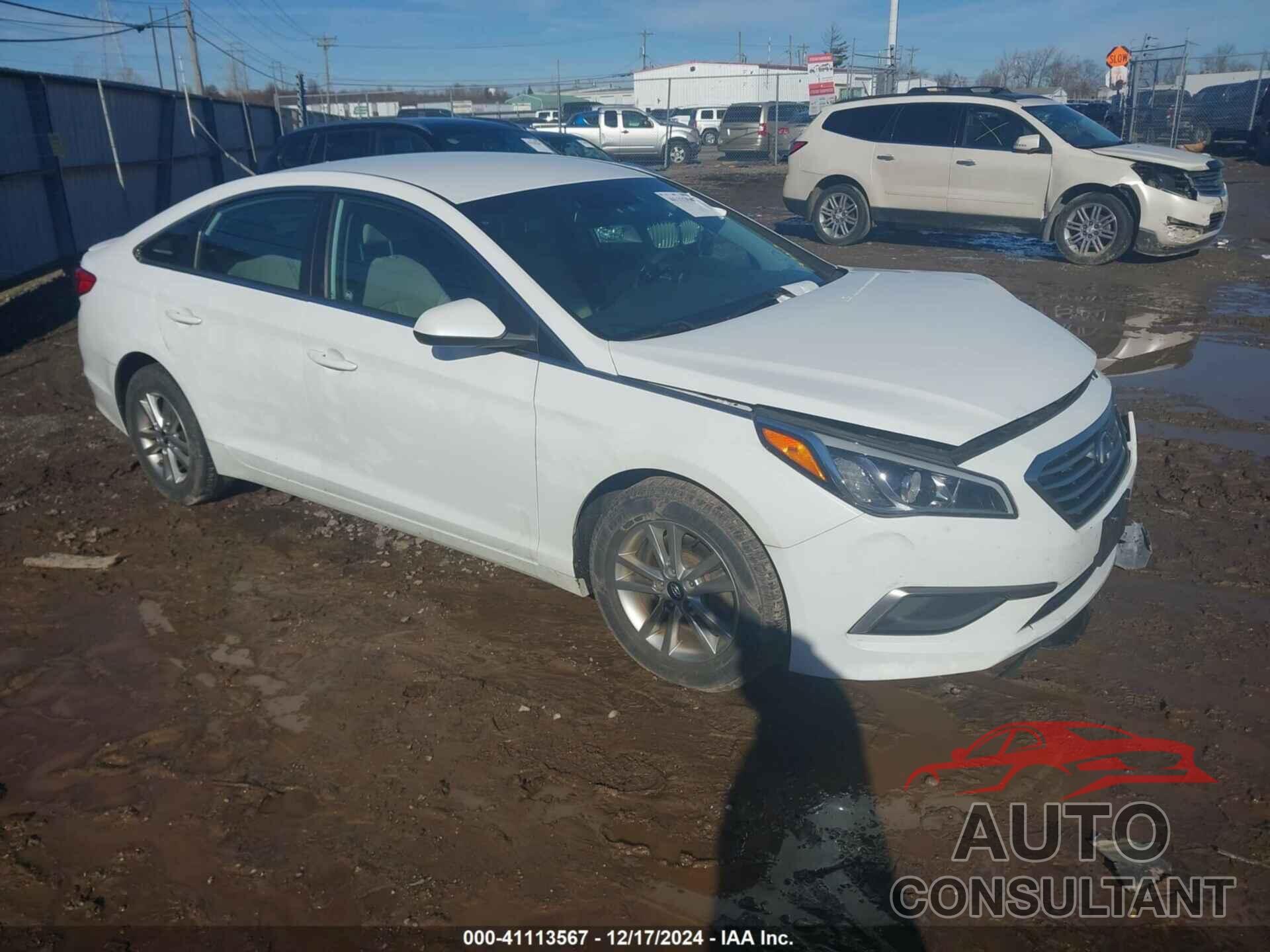 HYUNDAI SONATA 2017 - 5NPE24AF9HH560365