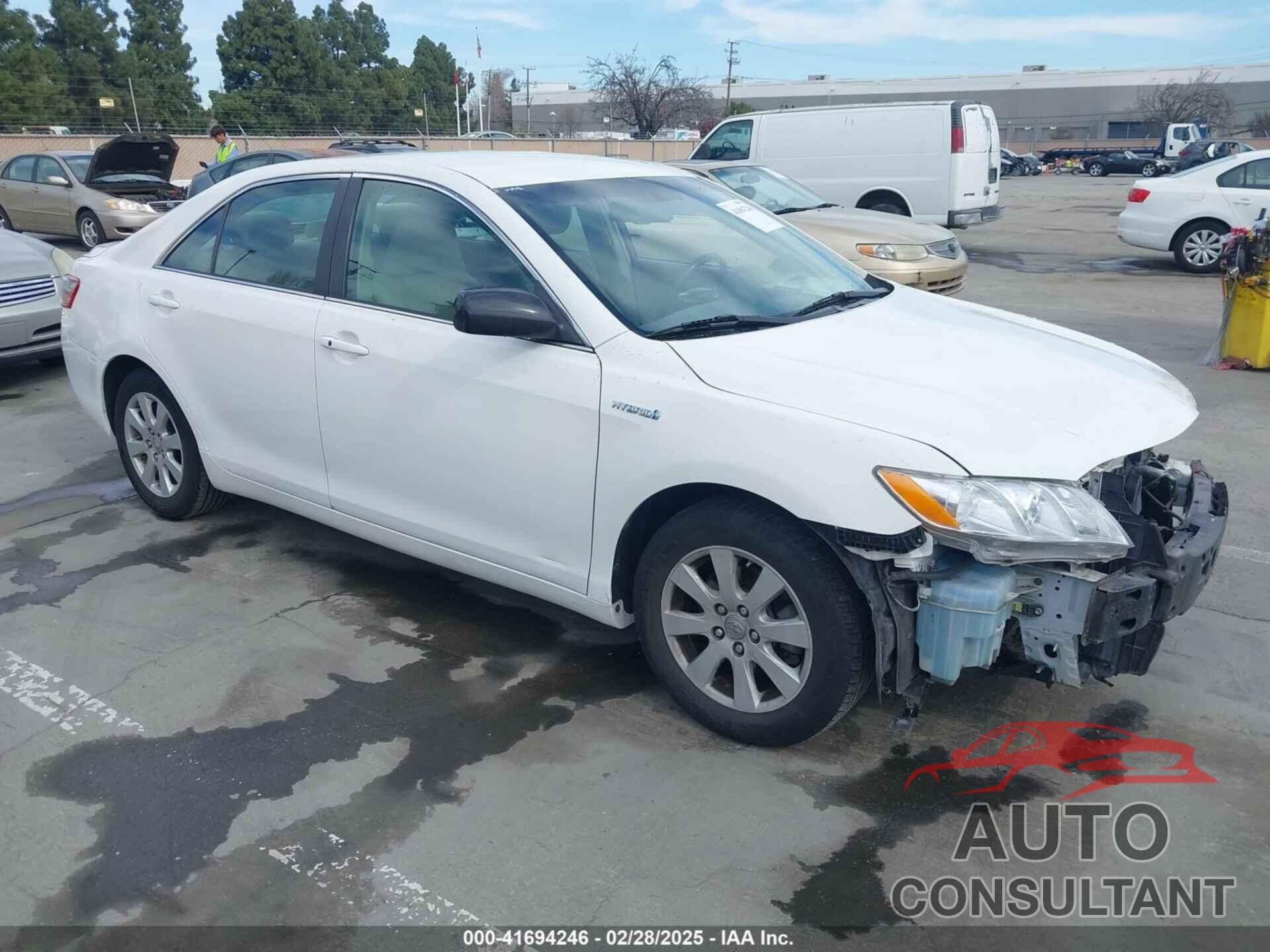 TOYOTA CAMRY HYBRID 2009 - 4T1BB46K79U108989